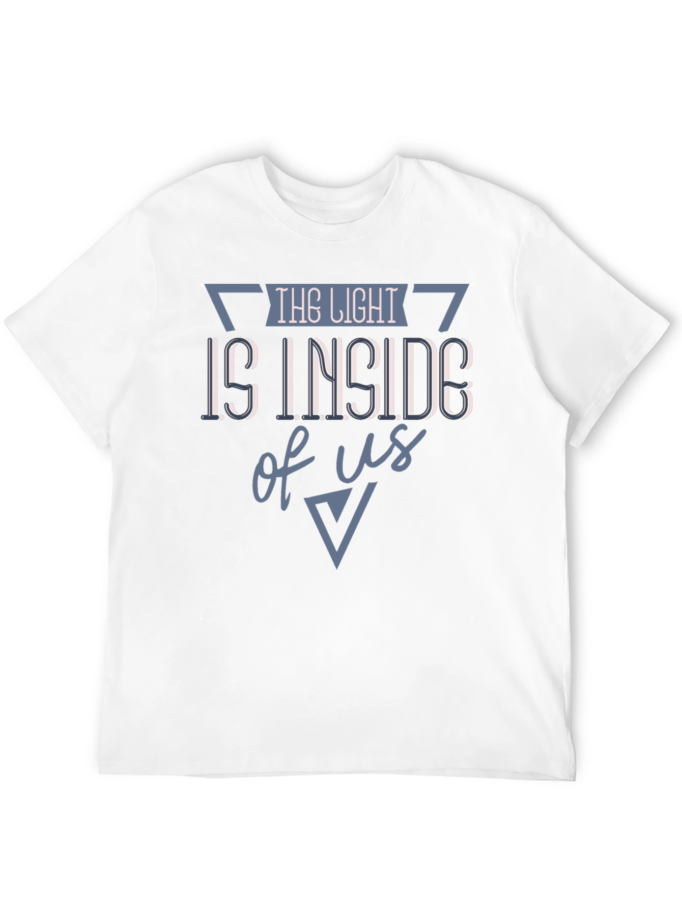 Inspirational Graphic T-Shirt - The Light is Inside