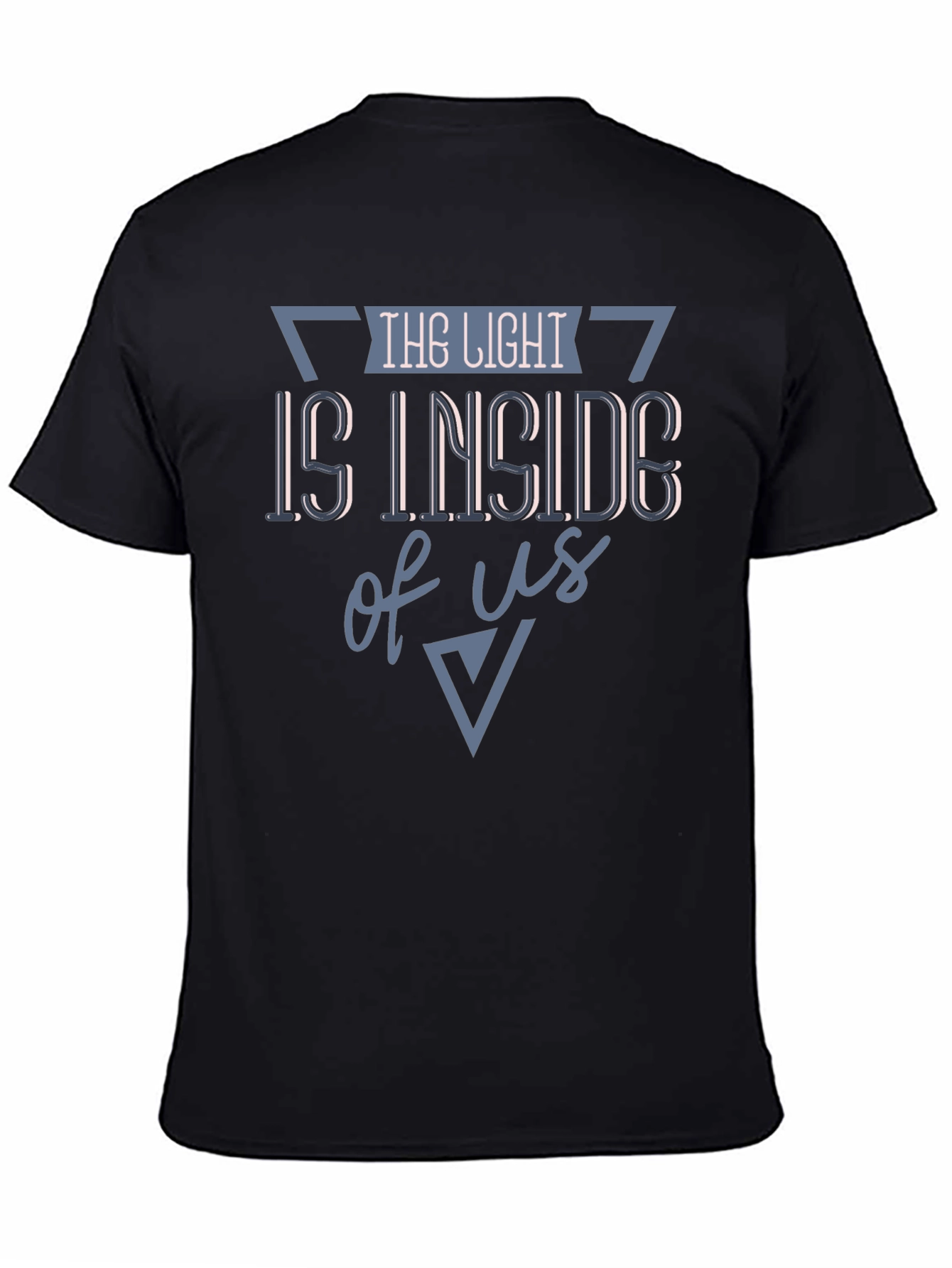 Inspirational Graphic T-Shirt - The Light is Inside
