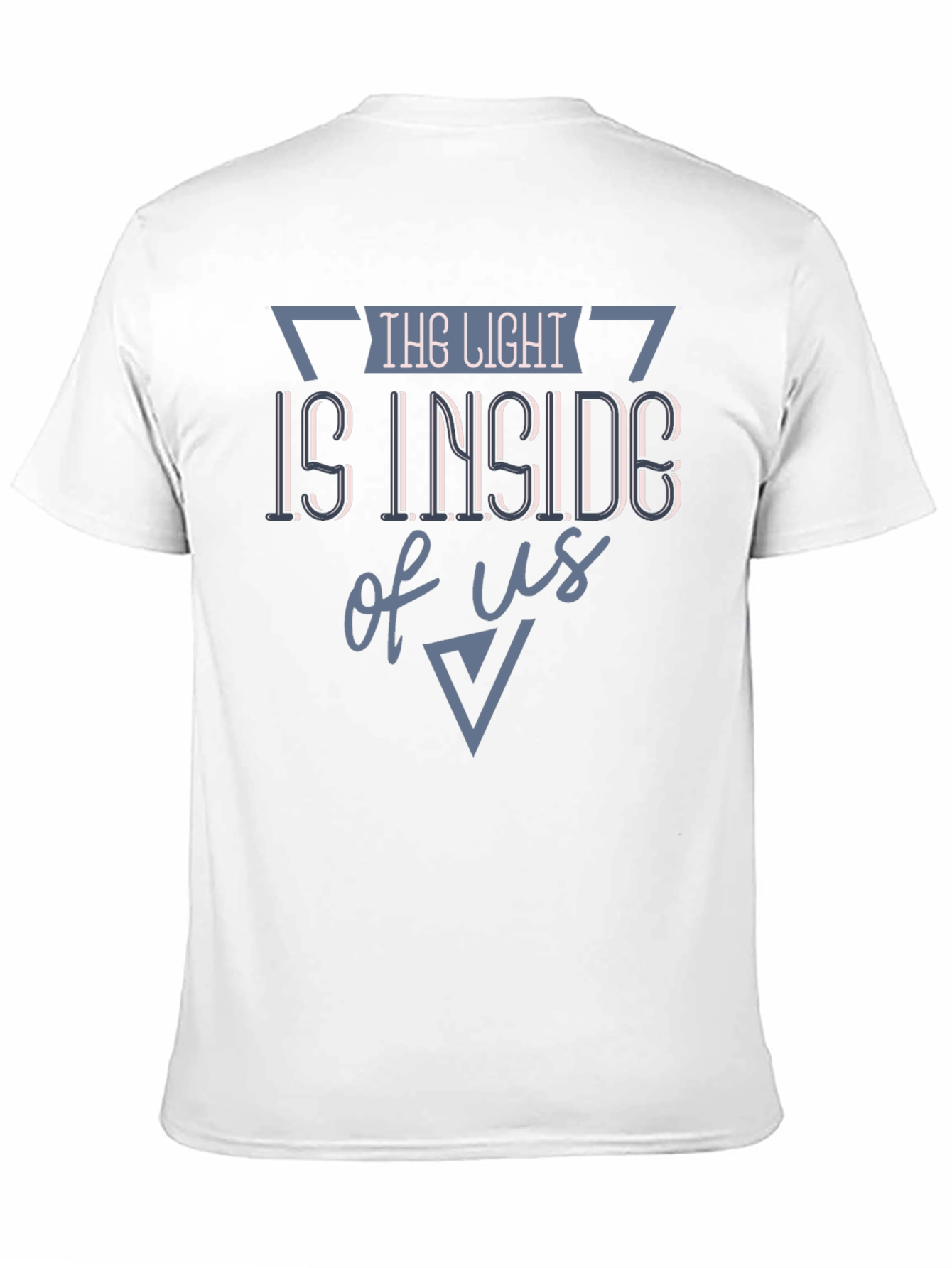 Inspirational Graphic T-Shirt - The Light is Inside