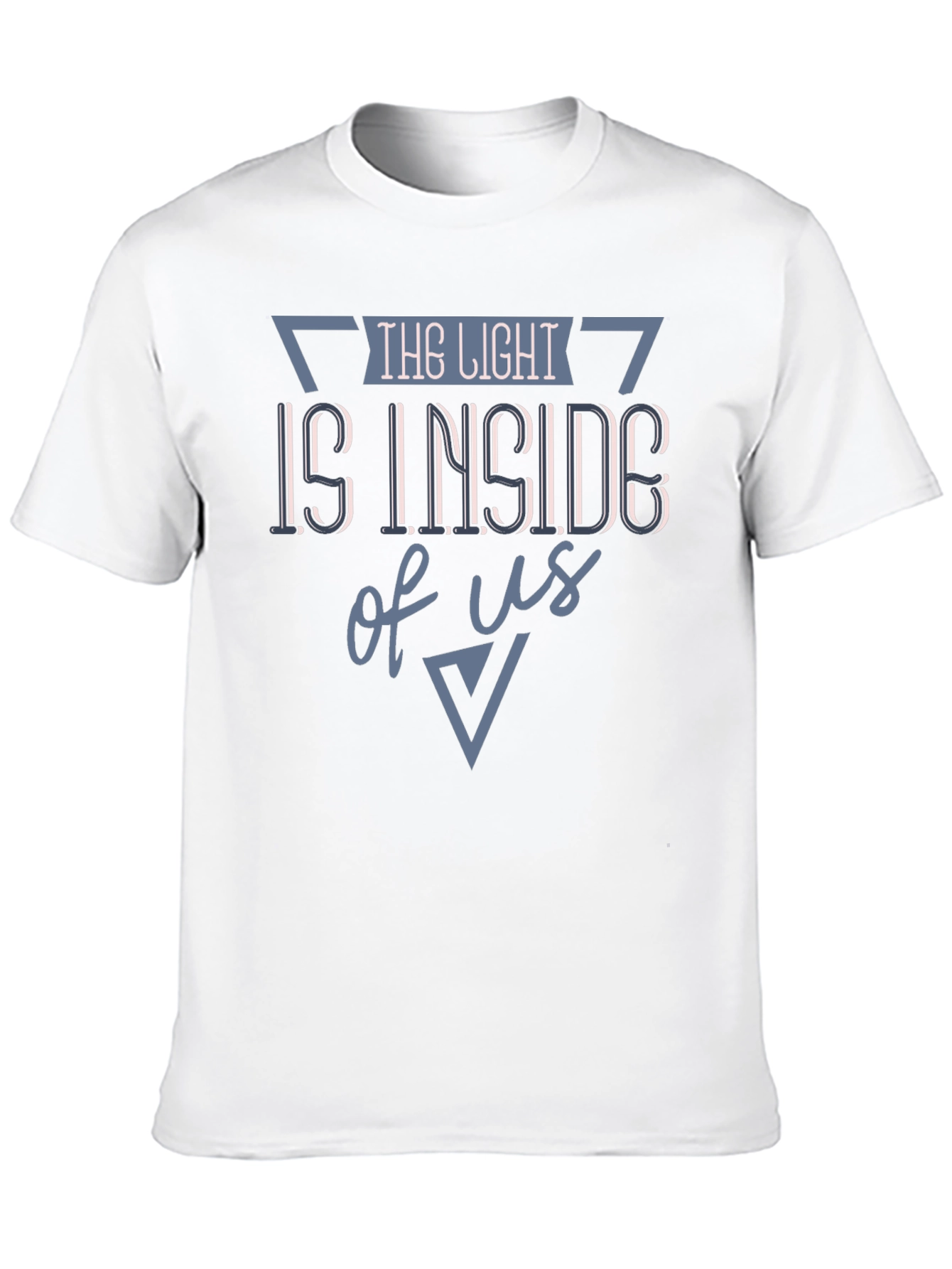 Inspirational Graphic T-Shirt - The Light is Inside