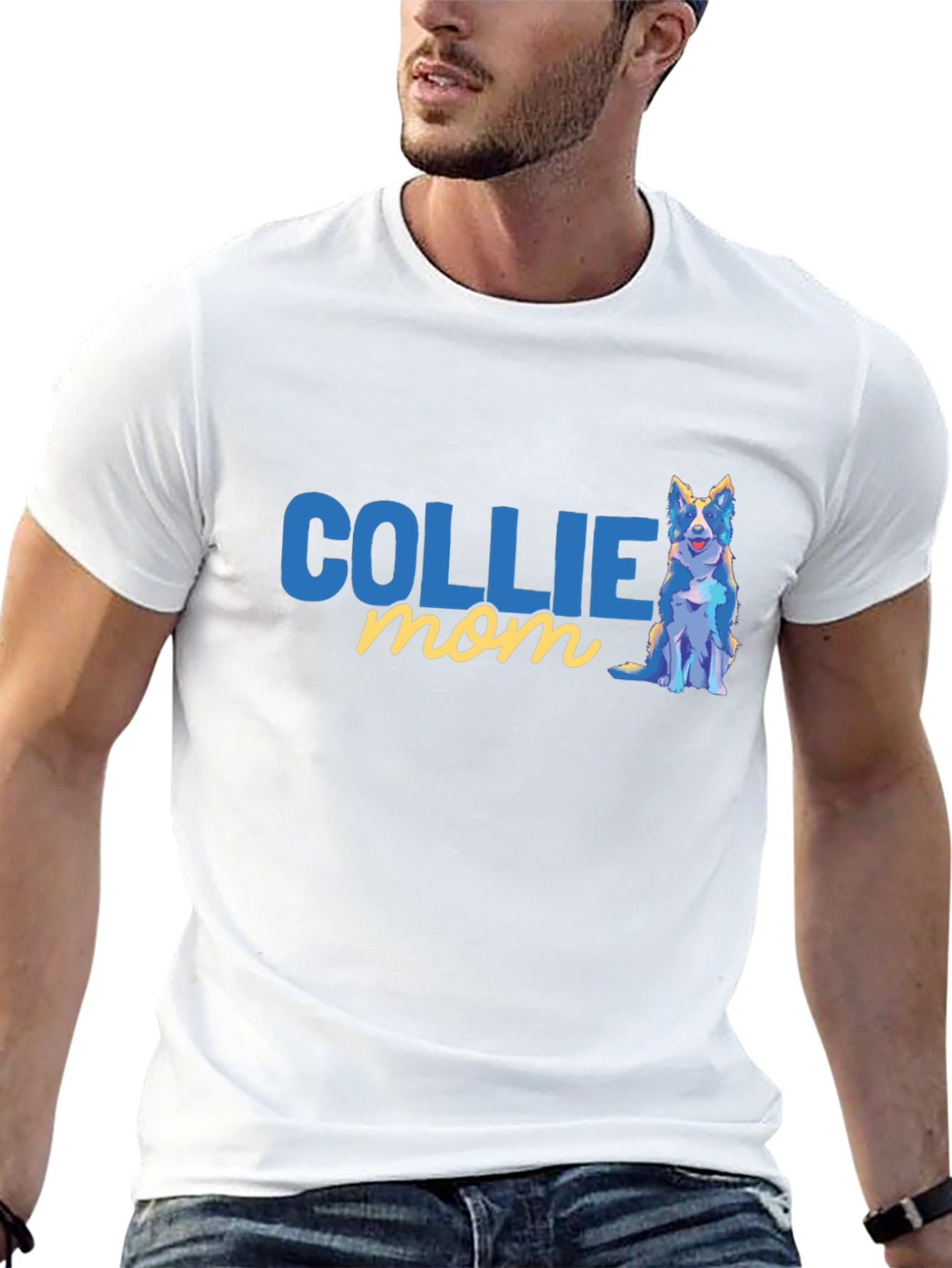 Collie Mom T-Shirt - Dog Lover Apparel