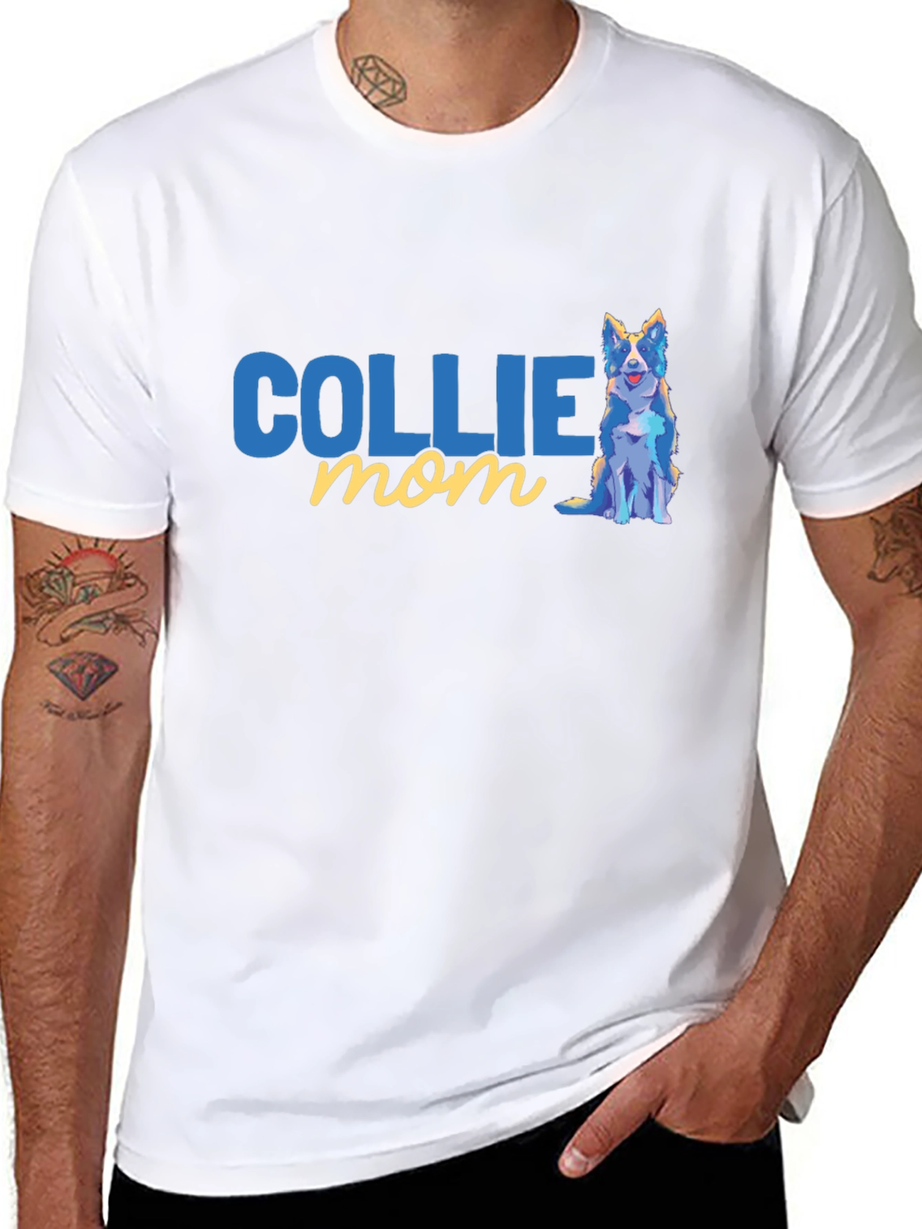 Collie Mom T-Shirt - Dog Lover Apparel