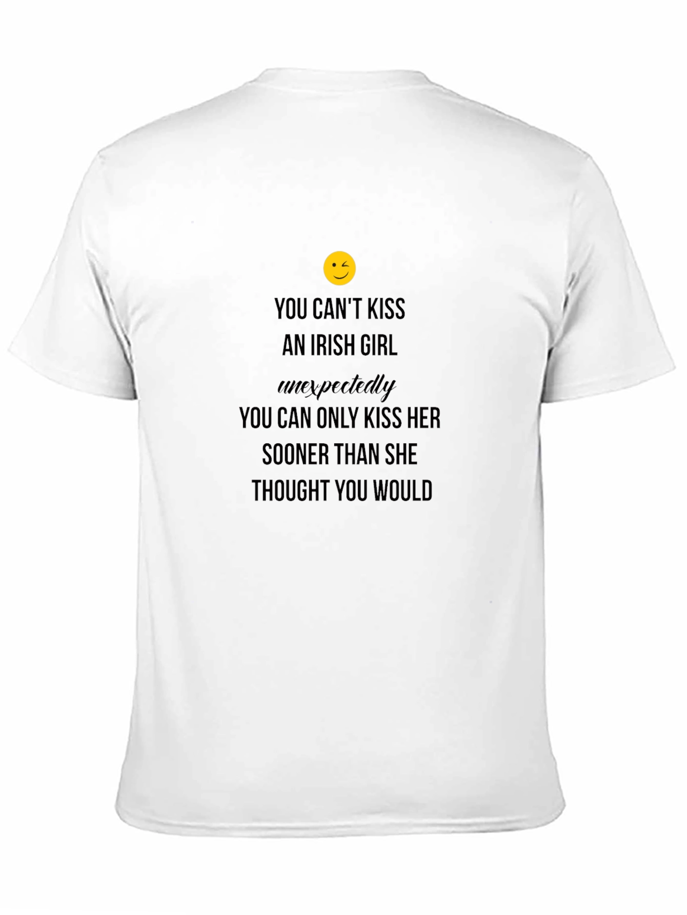 Funny Irish Girl Kissing T-Shirt