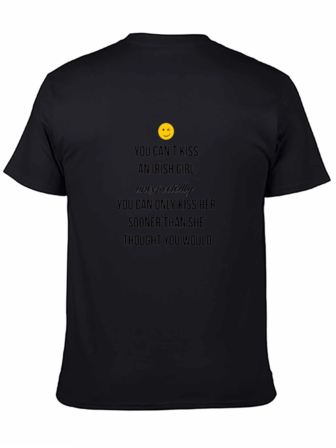 Funny Irish Girl Kissing T-Shirt