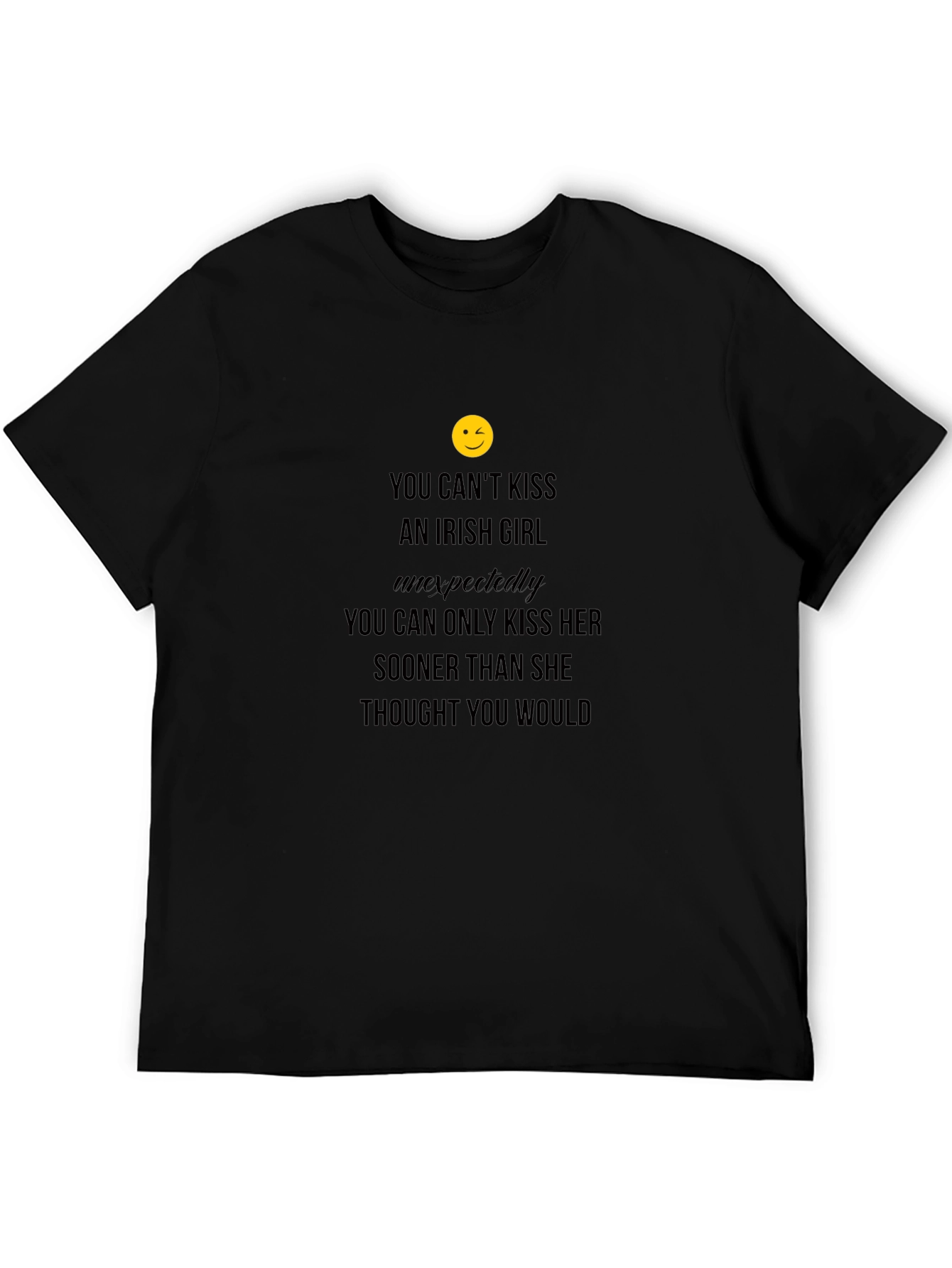 Funny Irish Girl Kissing T-Shirt
