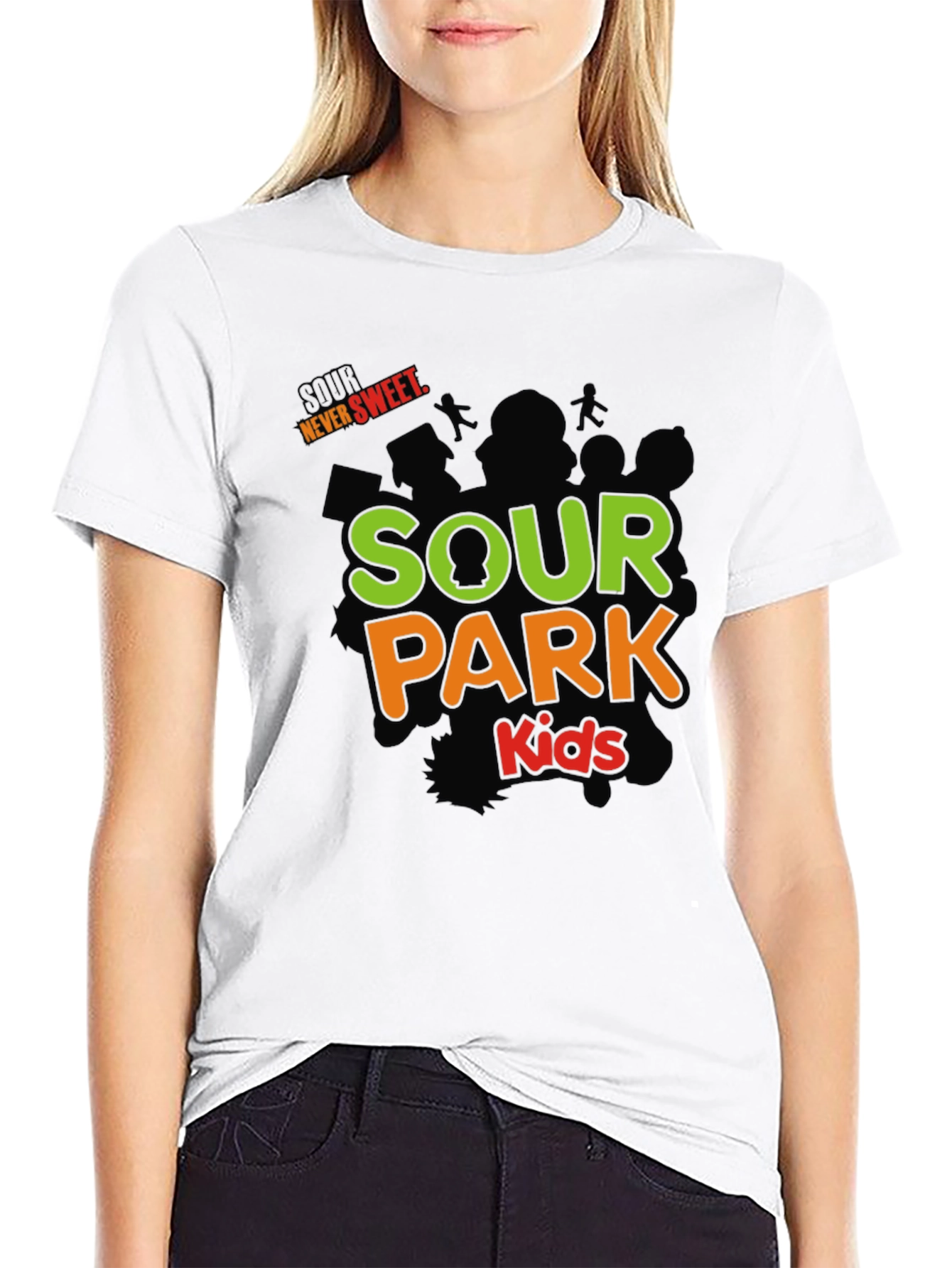 Sour Park Kids Black T-Shirt