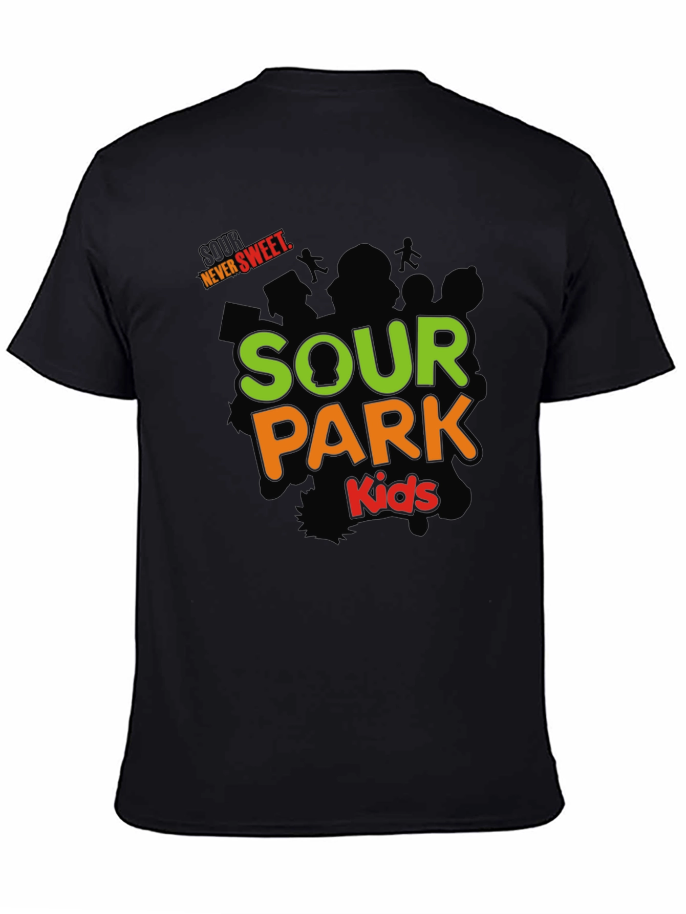 Sour Park Kids Black T-Shirt