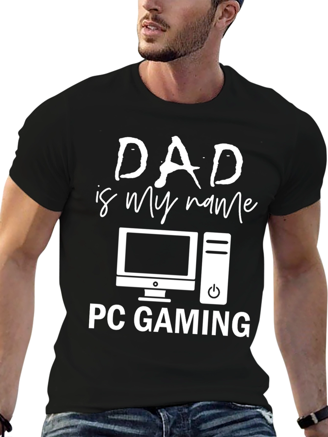 Dad is My Name PC Gaming T-Shirt