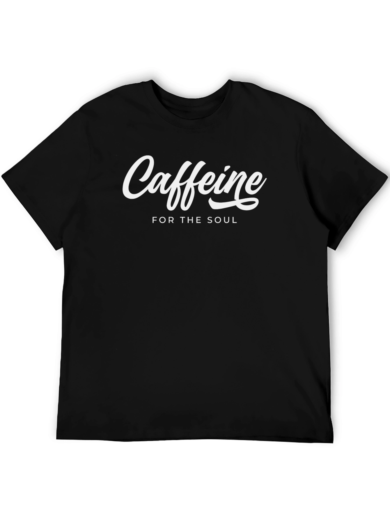 Caffeine for the Soul Black T-Shirt