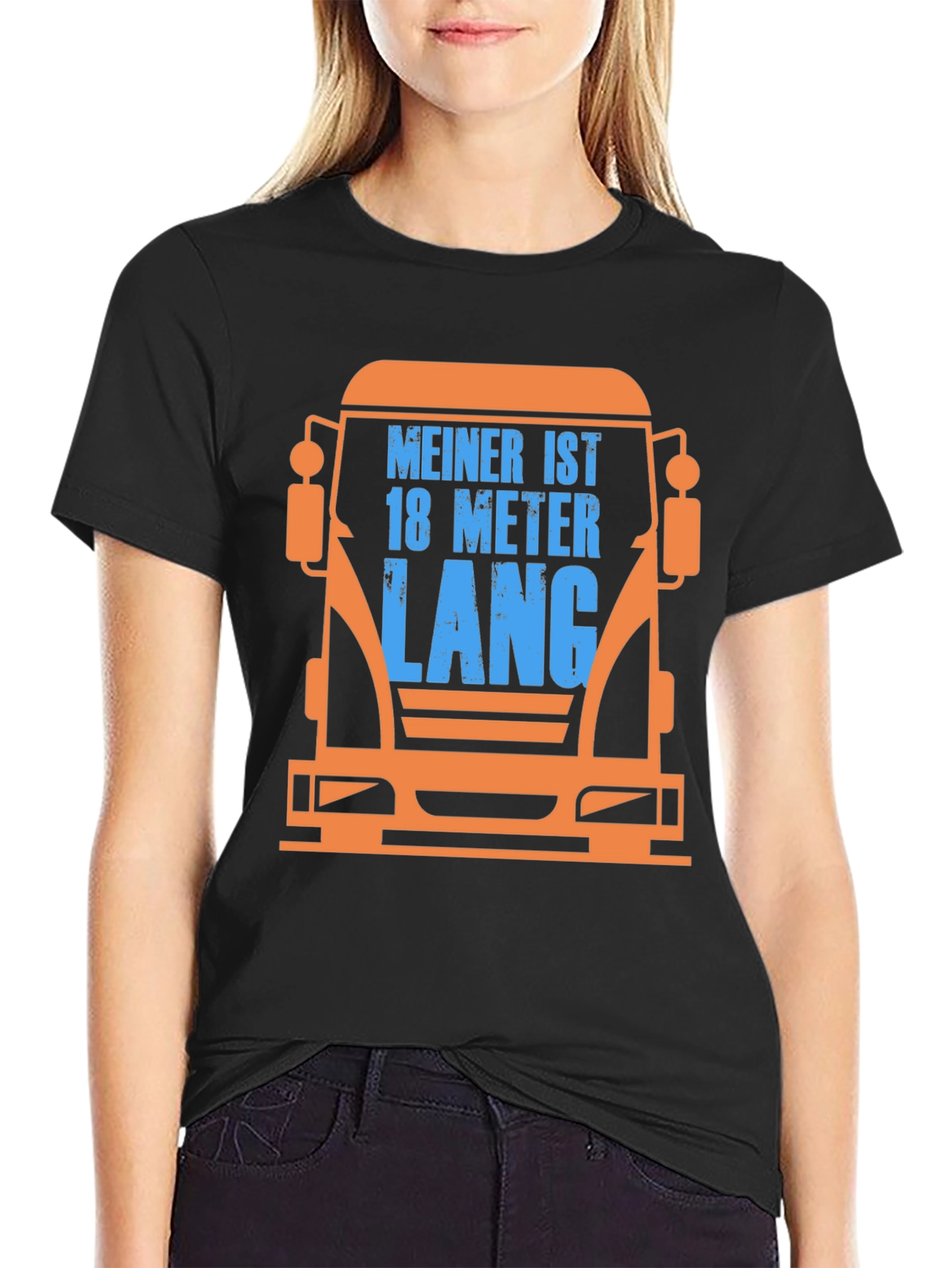 Truck Driver T-Shirt - Mein Ist 18 Meter Lang