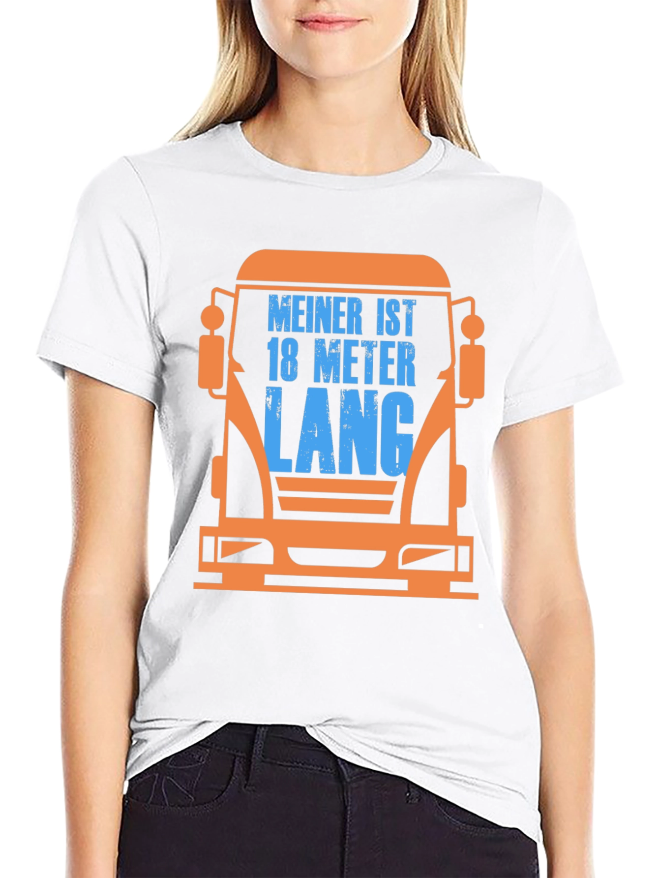 Truck Driver T-Shirt - Mein Ist 18 Meter Lang