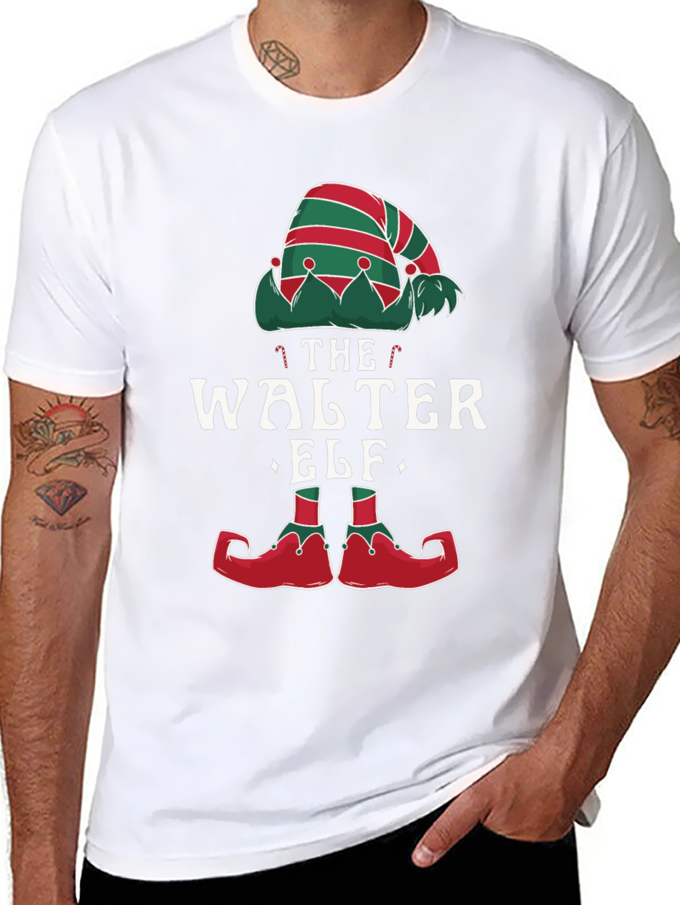 The Walter Elf Holiday T-Shirt - Festive Christmas Tee