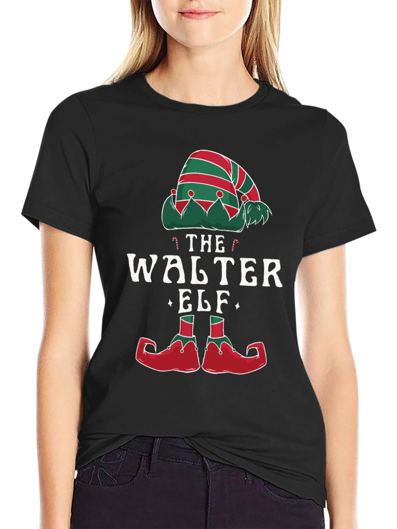 The Walter Elf Holiday T-Shirt - Festive Christmas Tee