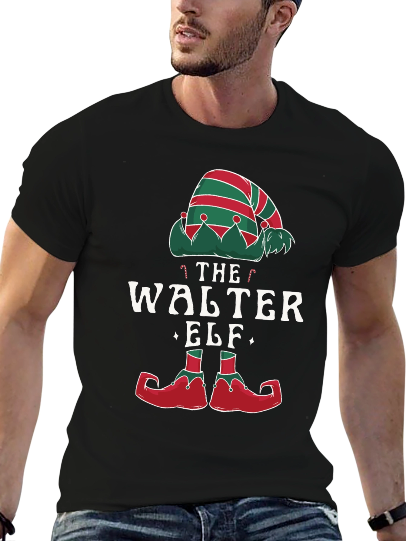 The Walter Elf Holiday T-Shirt - Festive Christmas Tee