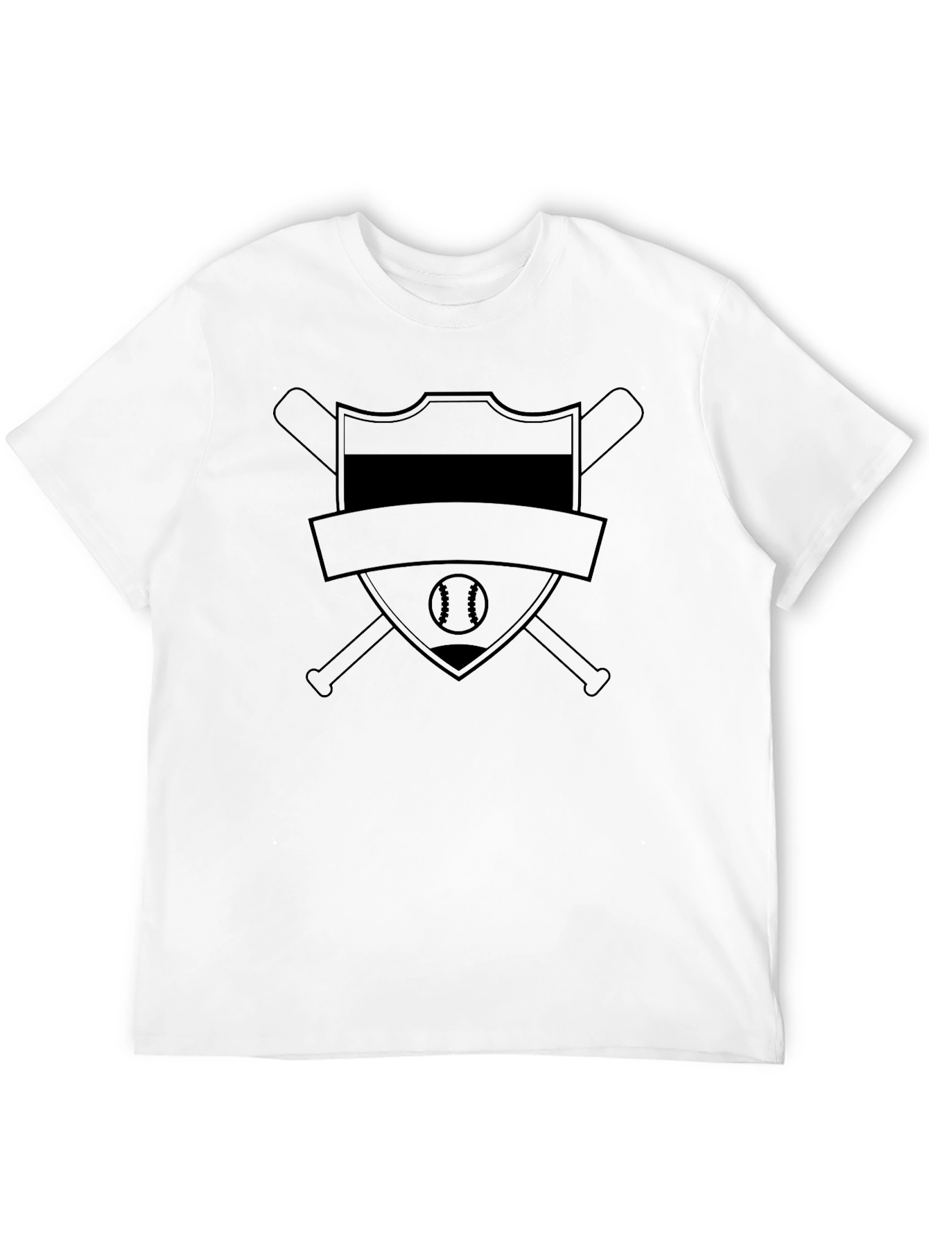 Baseball Shield Graphic T-Shirt