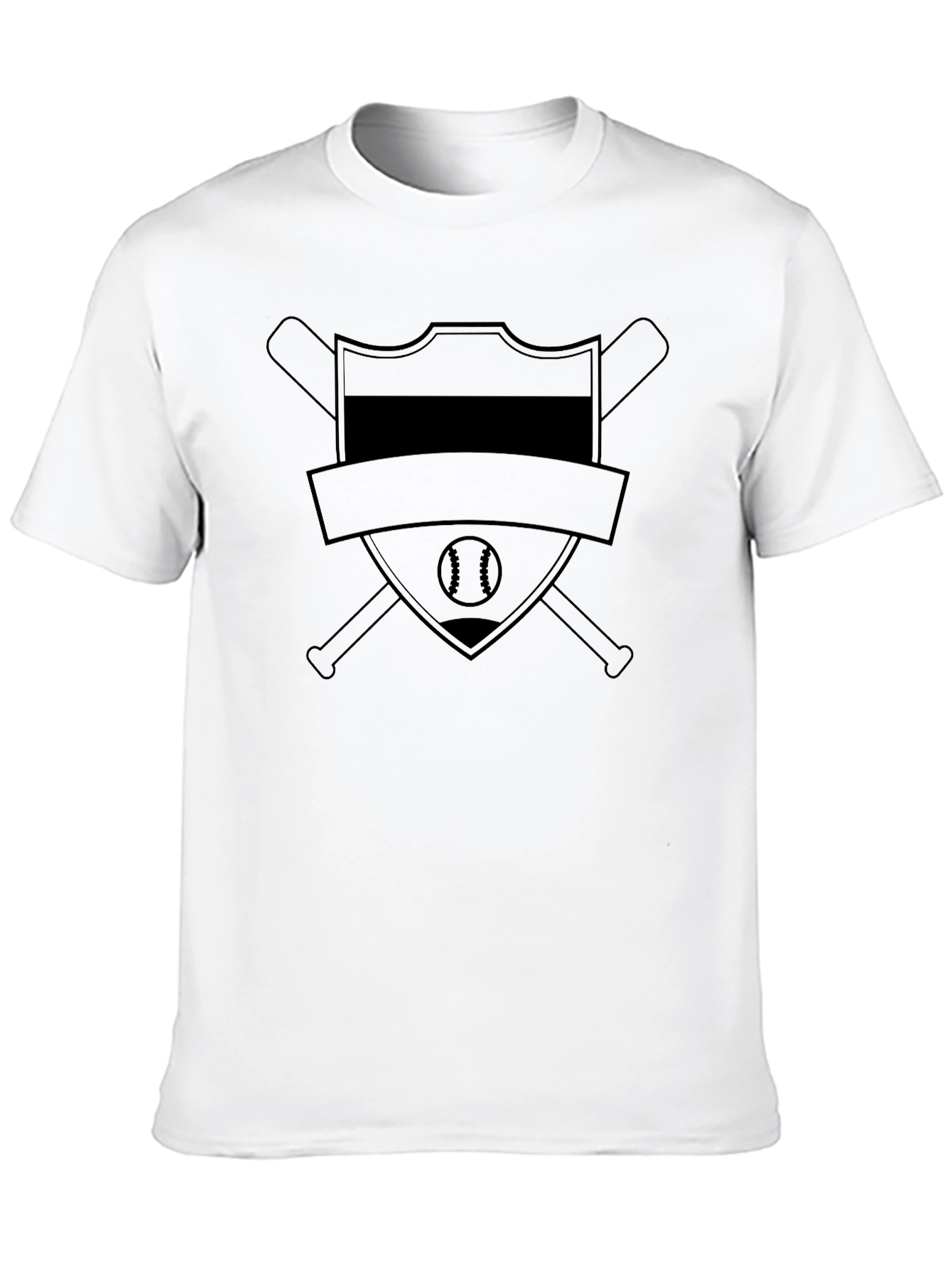 Baseball Shield Graphic T-Shirt
