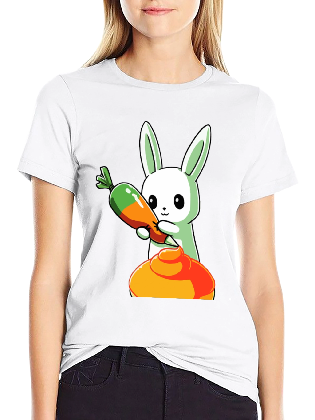 Bunny Carrot Dip T-Shirt