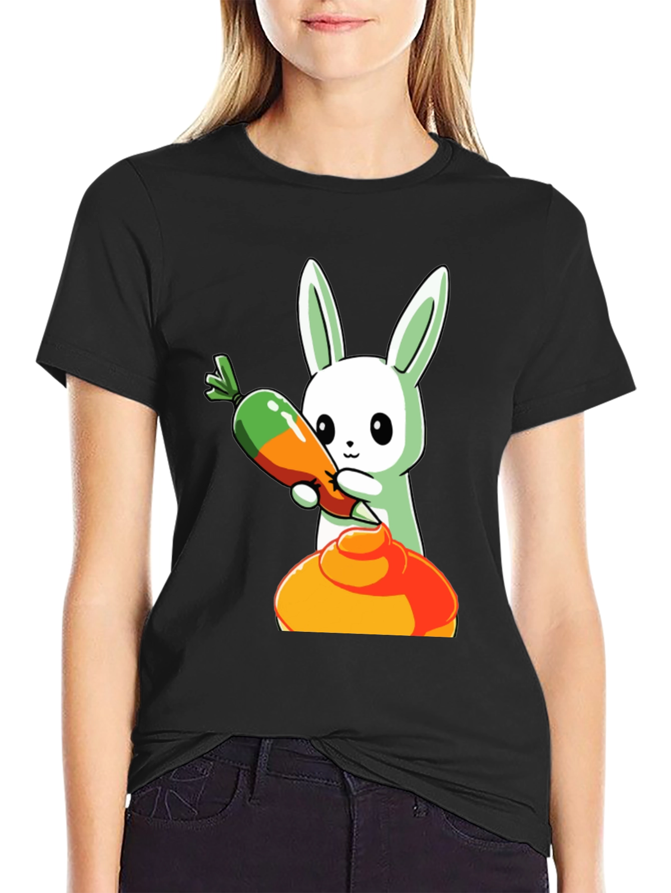 Bunny Carrot Dip T-Shirt