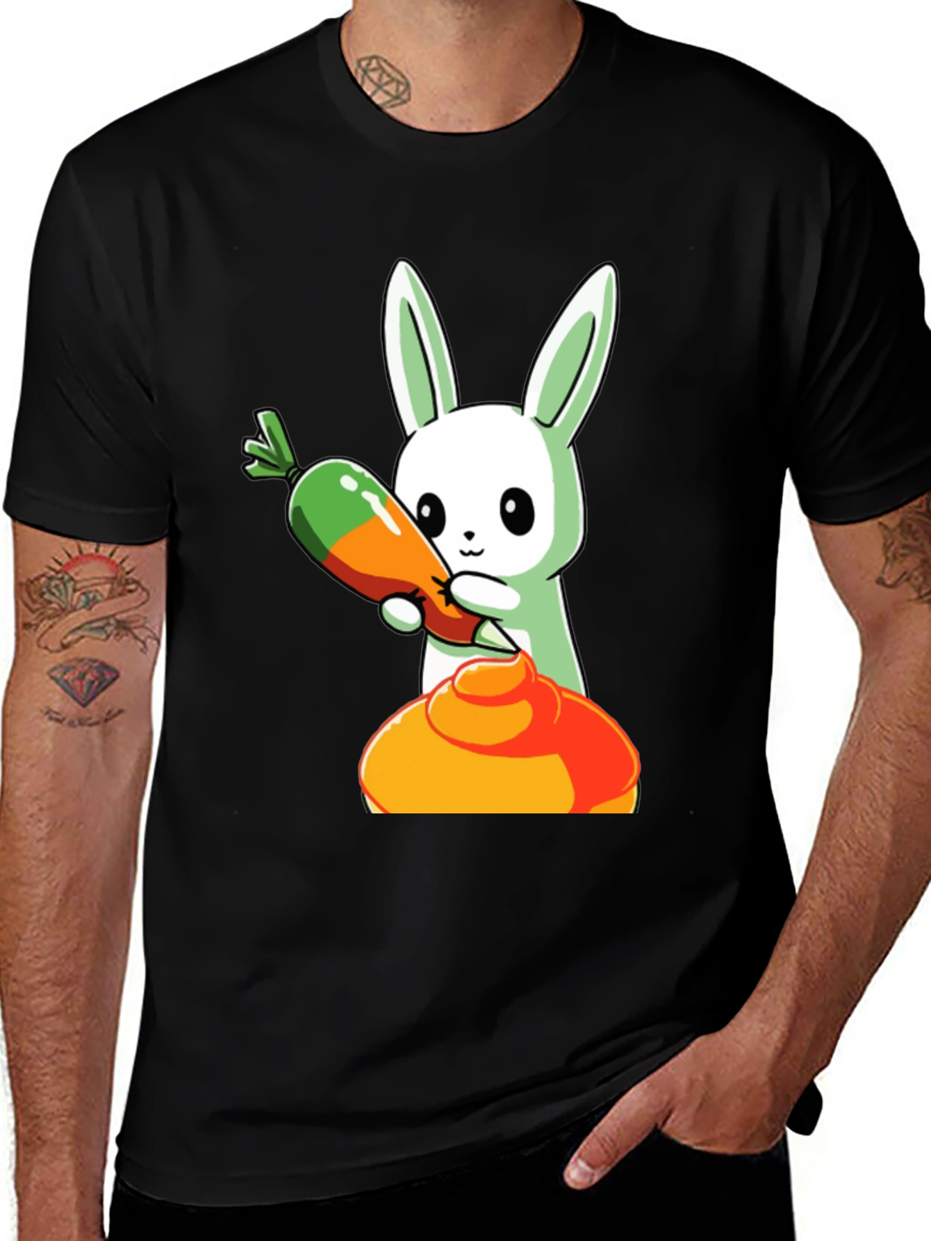 Bunny Carrot Dip T-Shirt