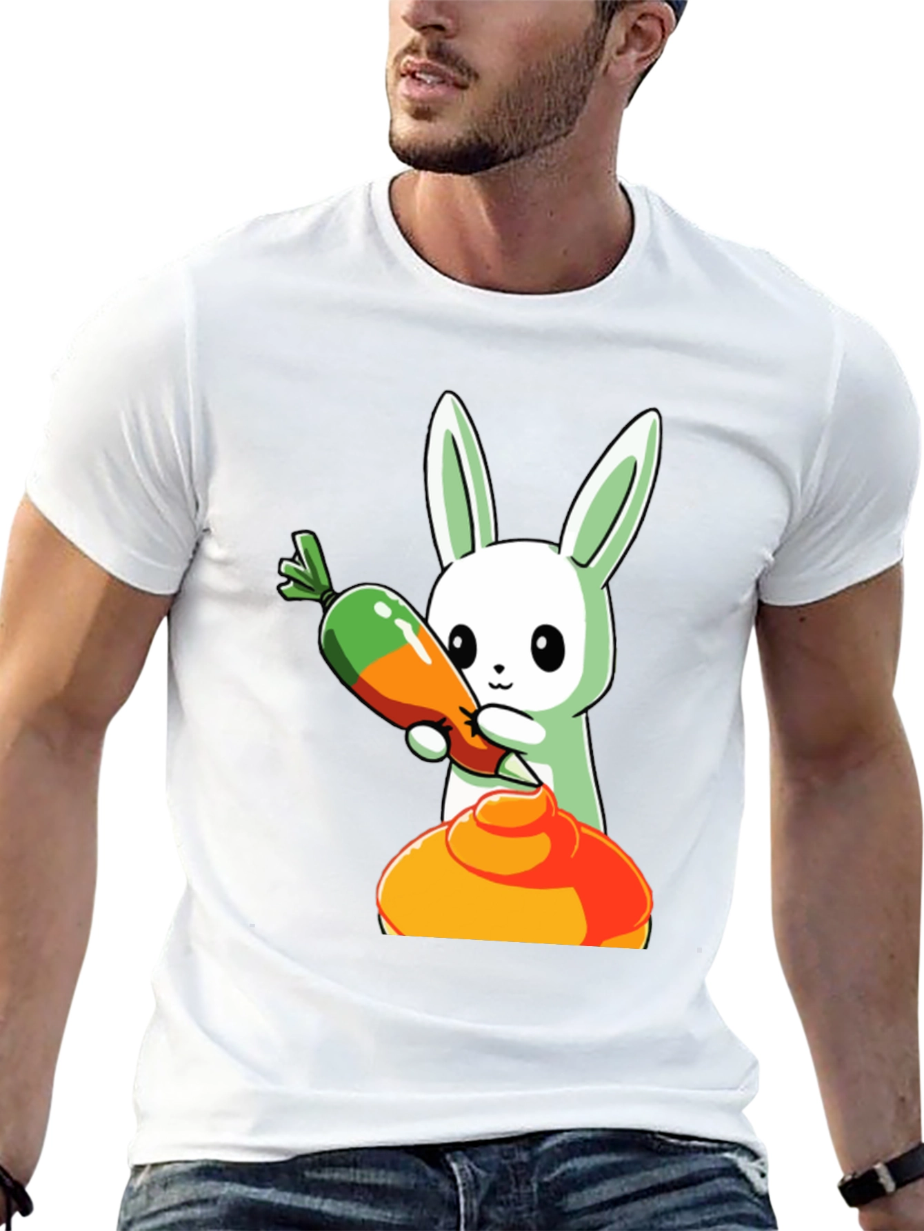 Bunny Carrot Dip T-Shirt