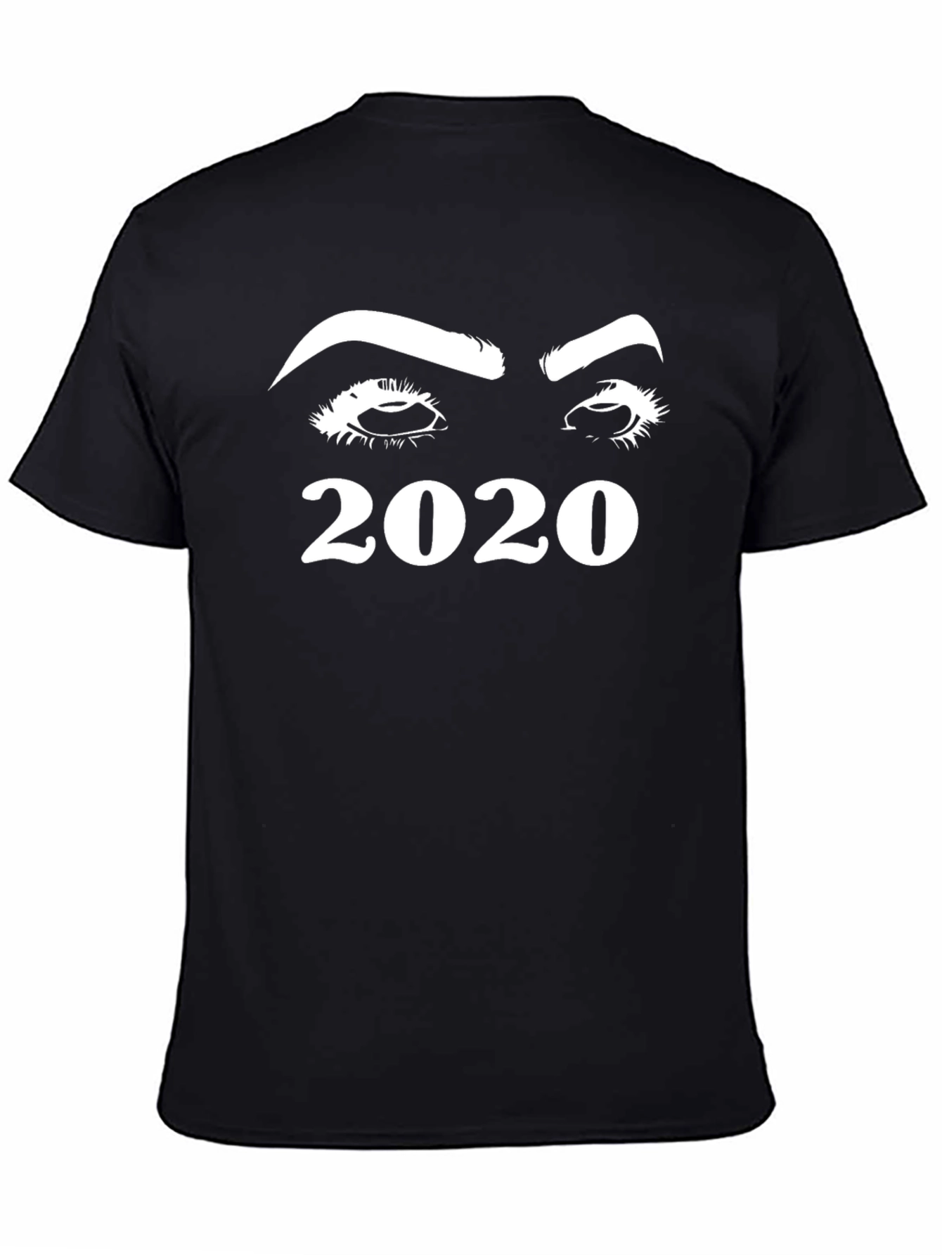2020 Eyes Graphic T-Shirt - Black