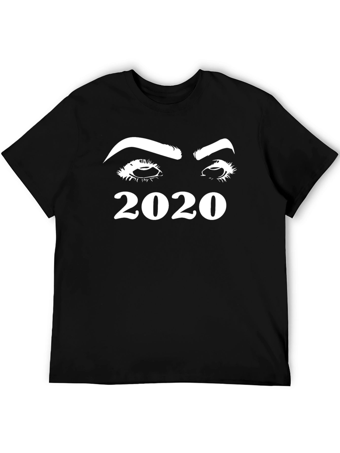 2020 Eyes Graphic T-Shirt - Black