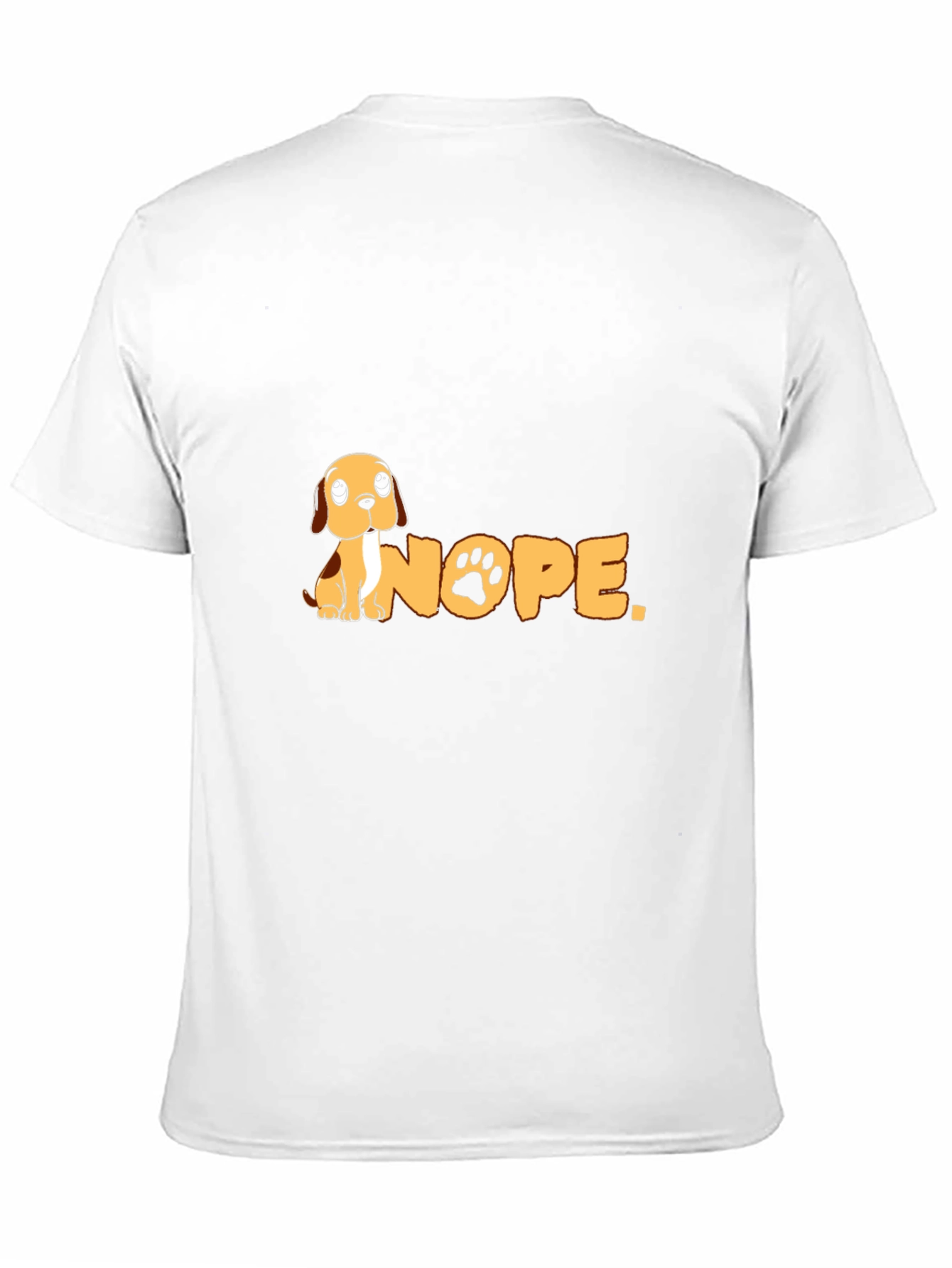 Nope Dog Graphic T-Shirt
