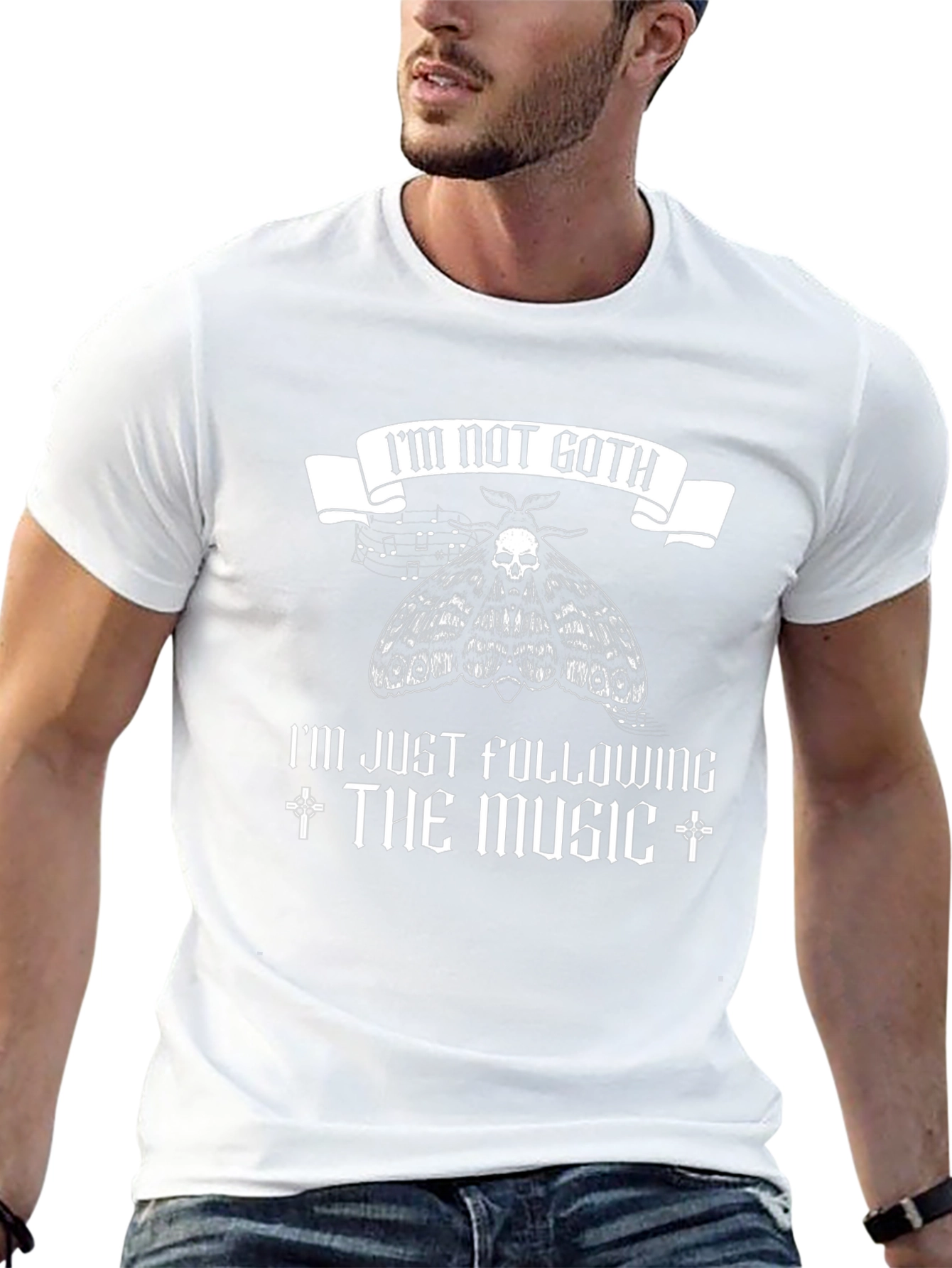Im Not Goth T-Shirt - Music Follower Tee