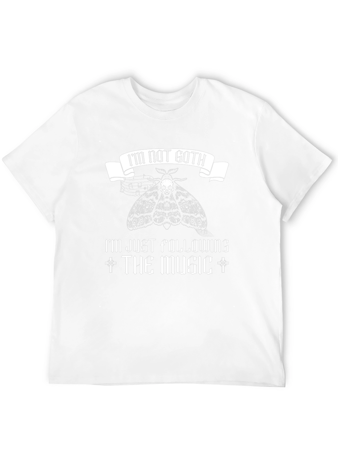Im Not Goth T-Shirt - Music Follower Tee