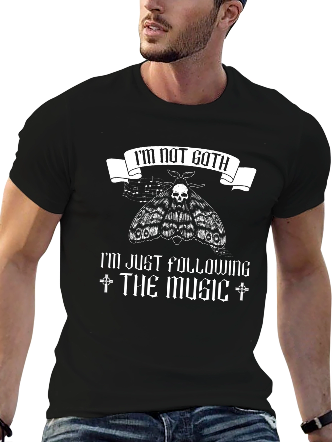 Im Not Goth T-Shirt - Music Follower Tee