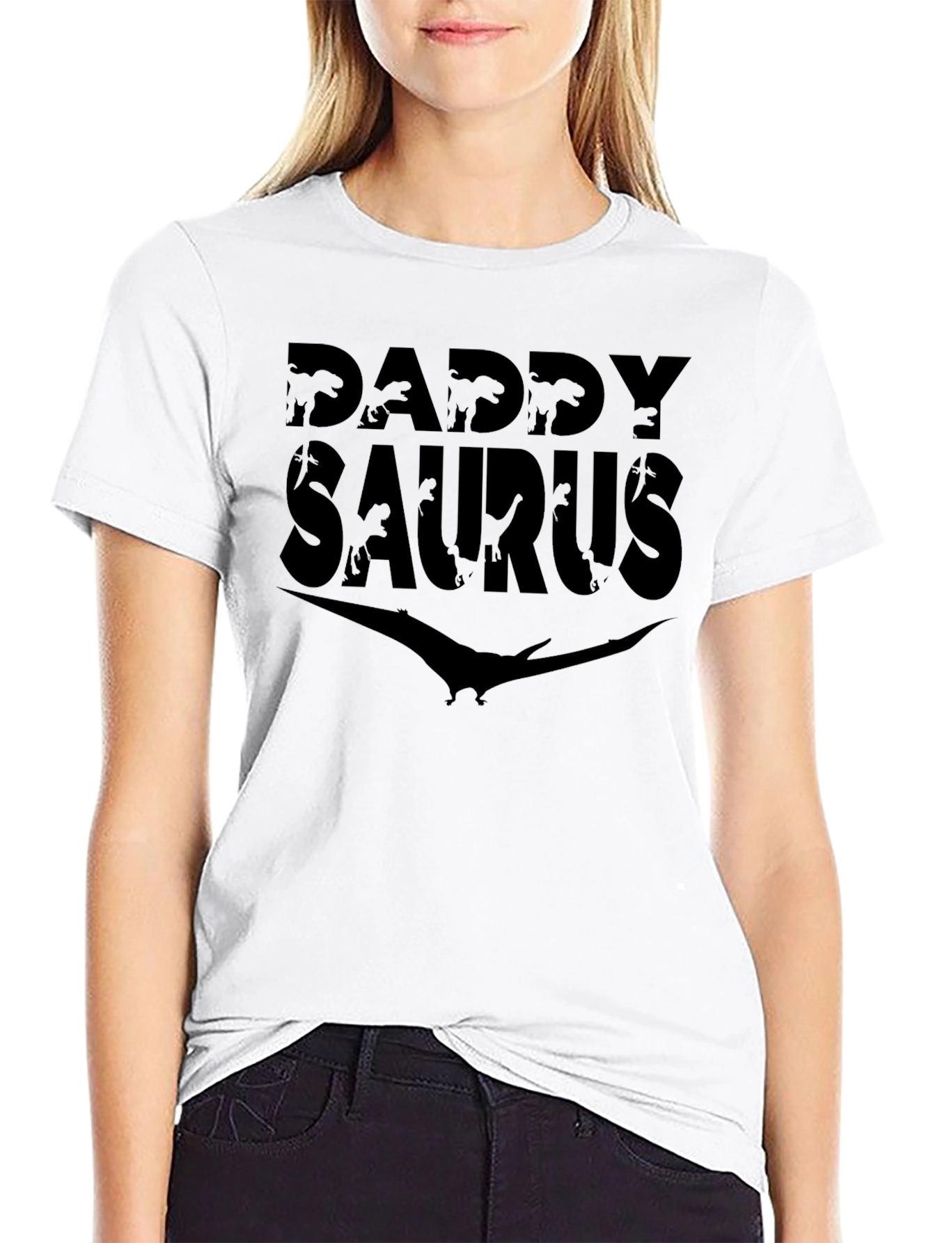 Daddy Saurus T-Shirt - Dinosaur Dad Tee