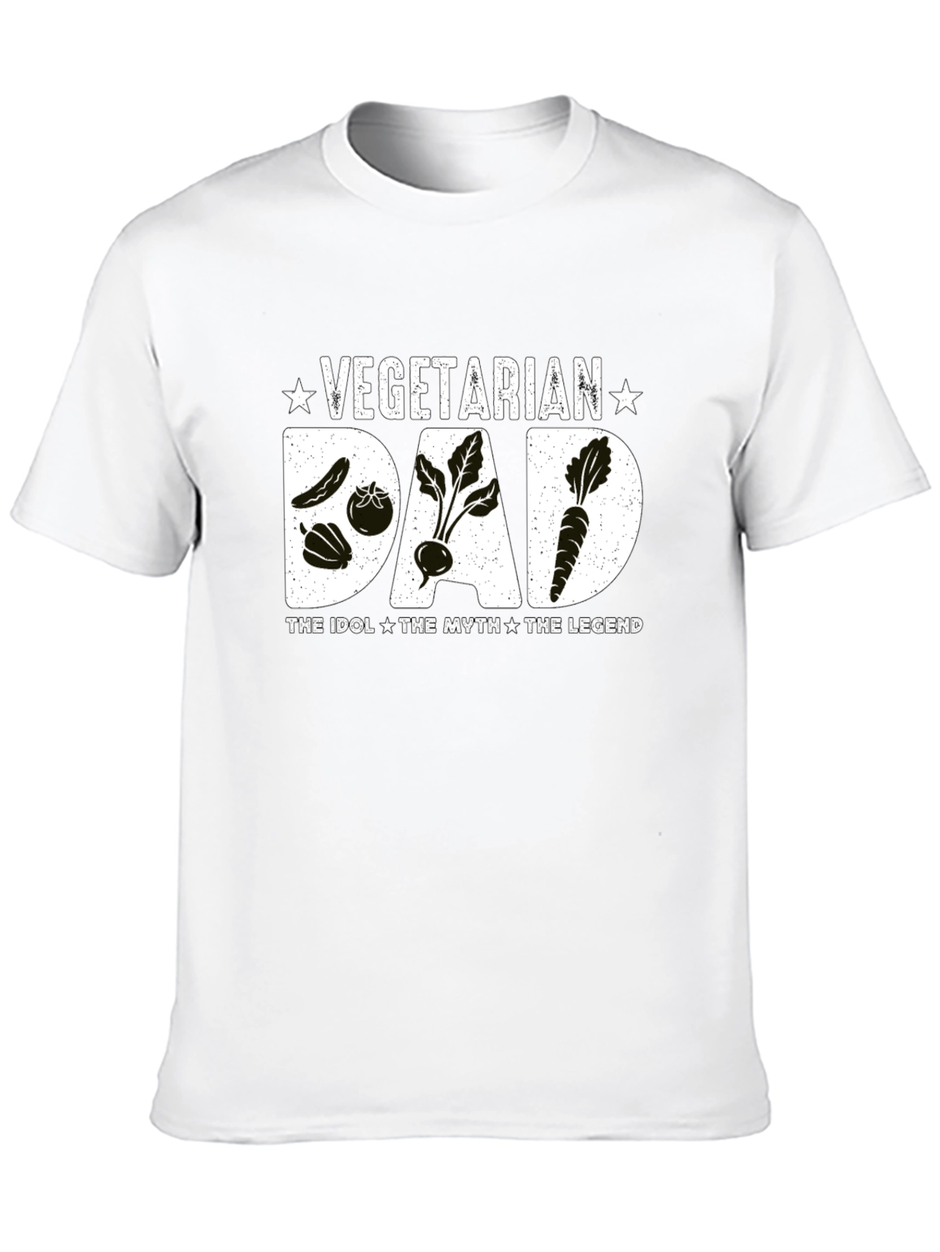 Vegetarian Dad T-Shirt - The Idol Myth Legend