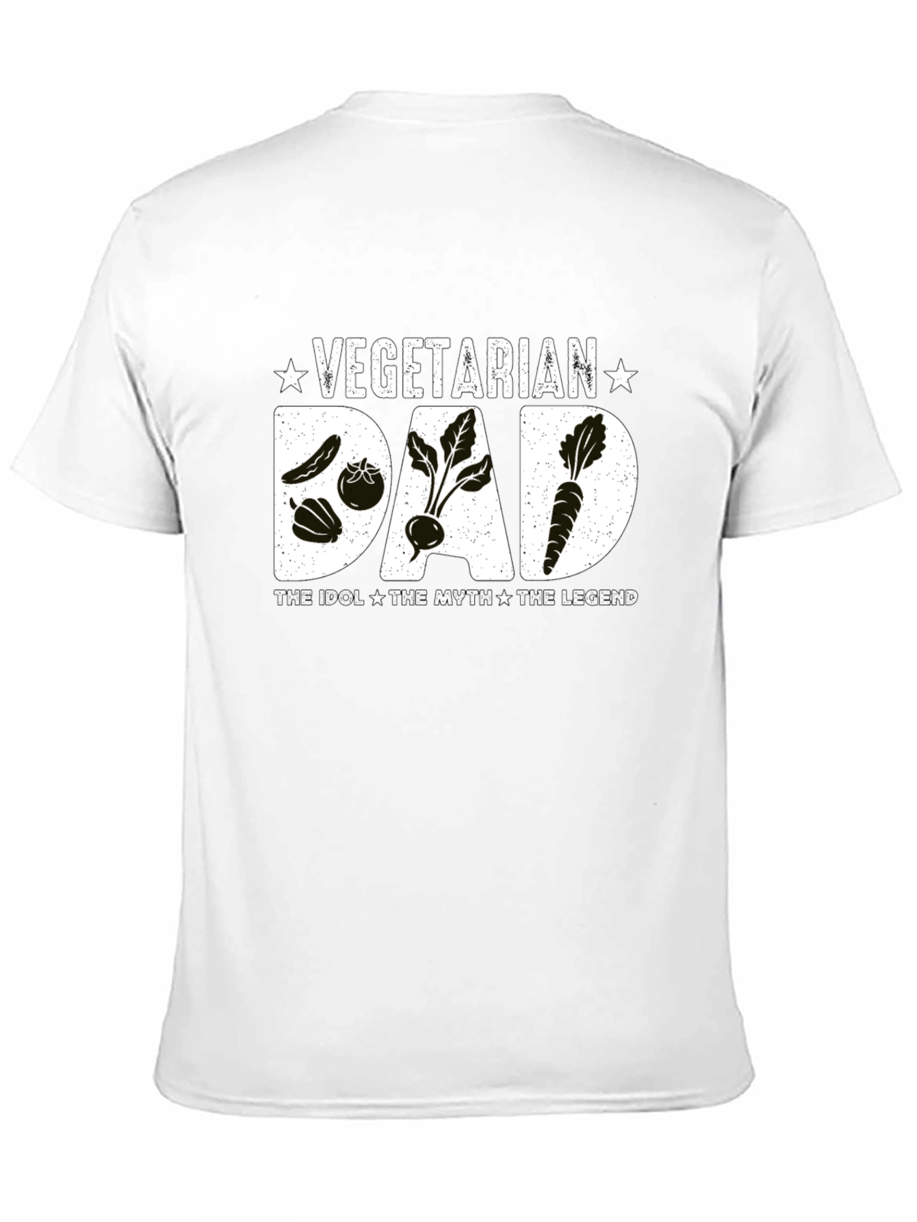 Vegetarian Dad T-Shirt - The Idol Myth Legend