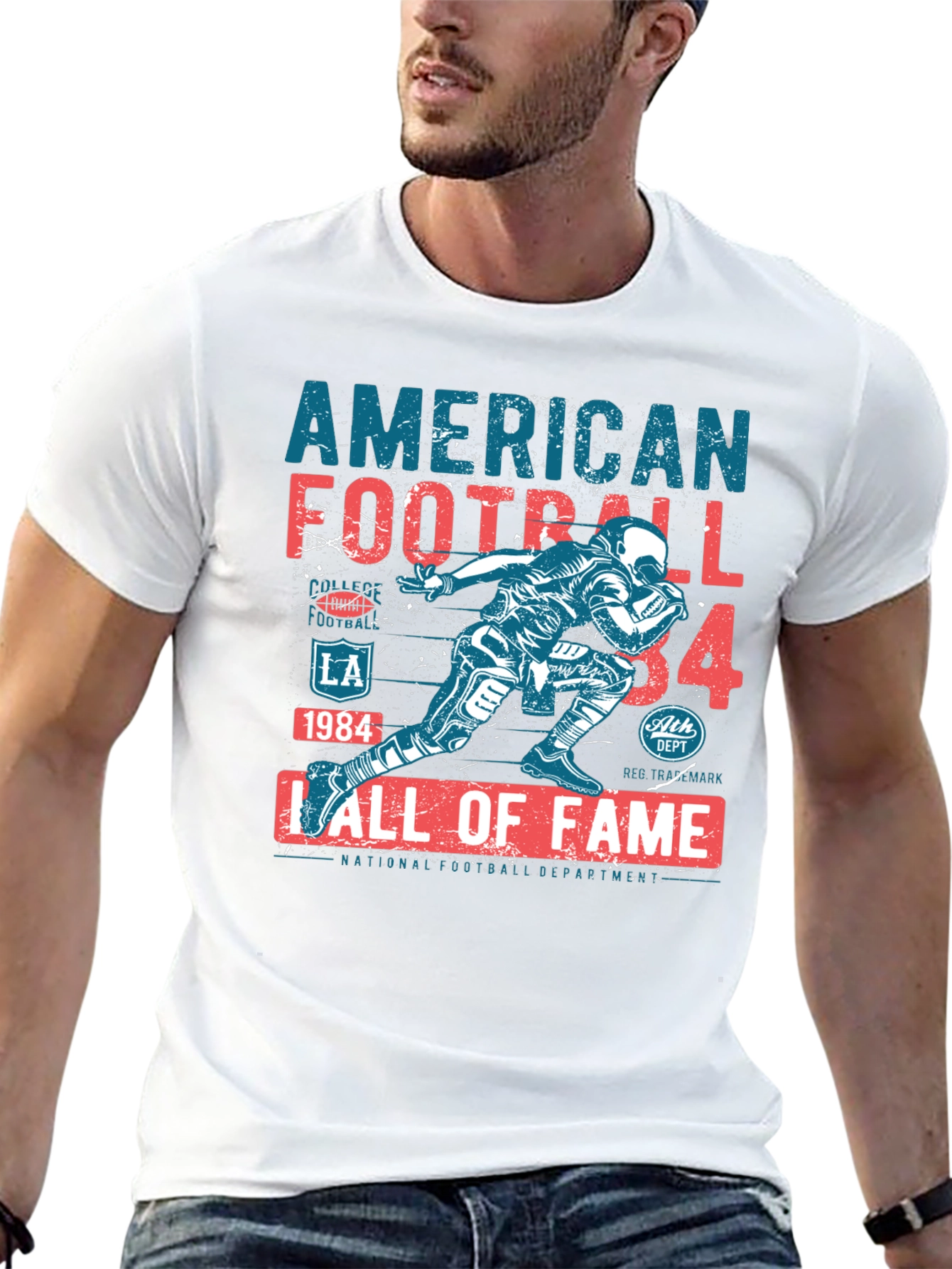American Football Hall of Fame Graphic Tee