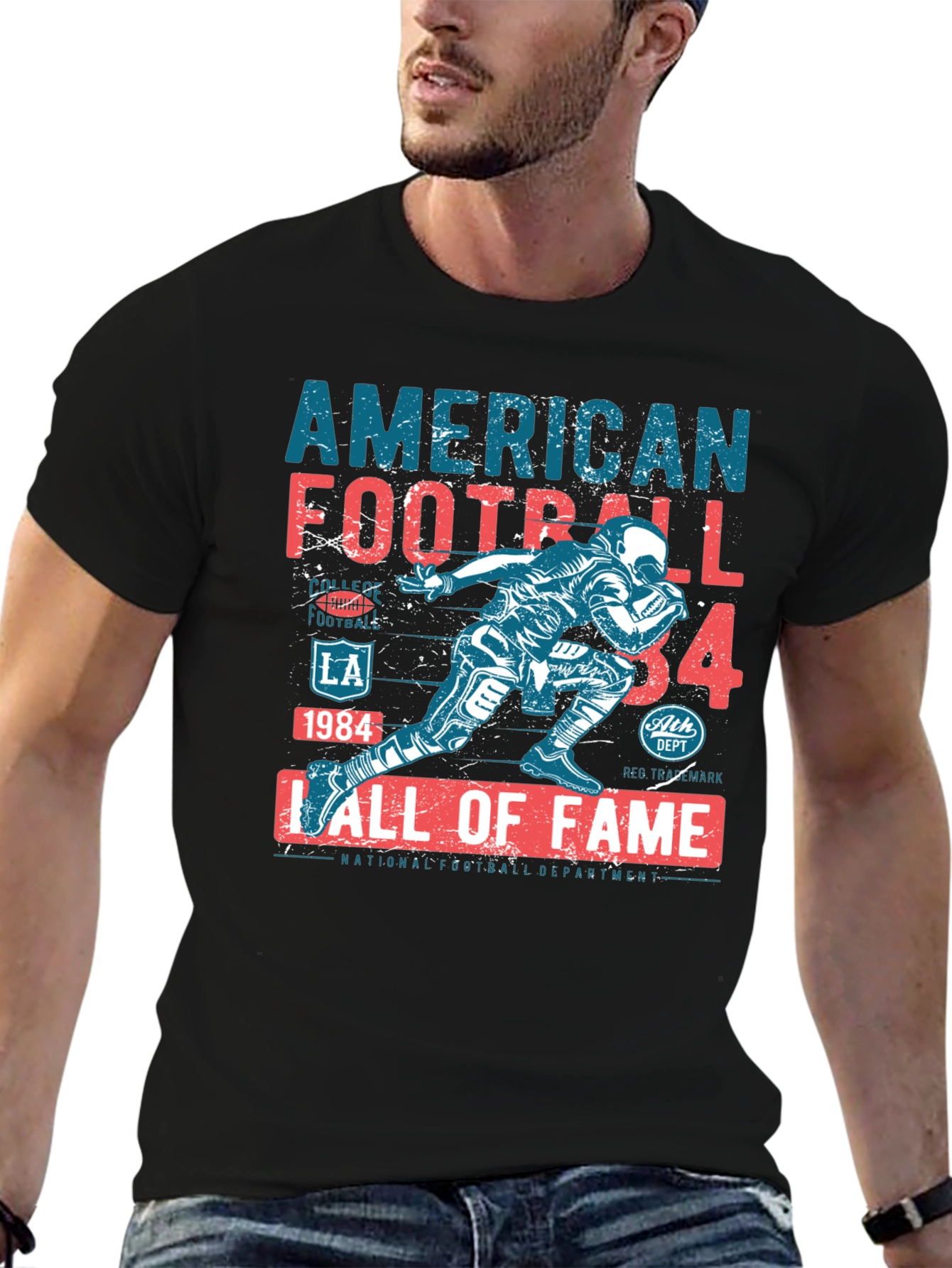 American Football Hall of Fame Graphic Tee