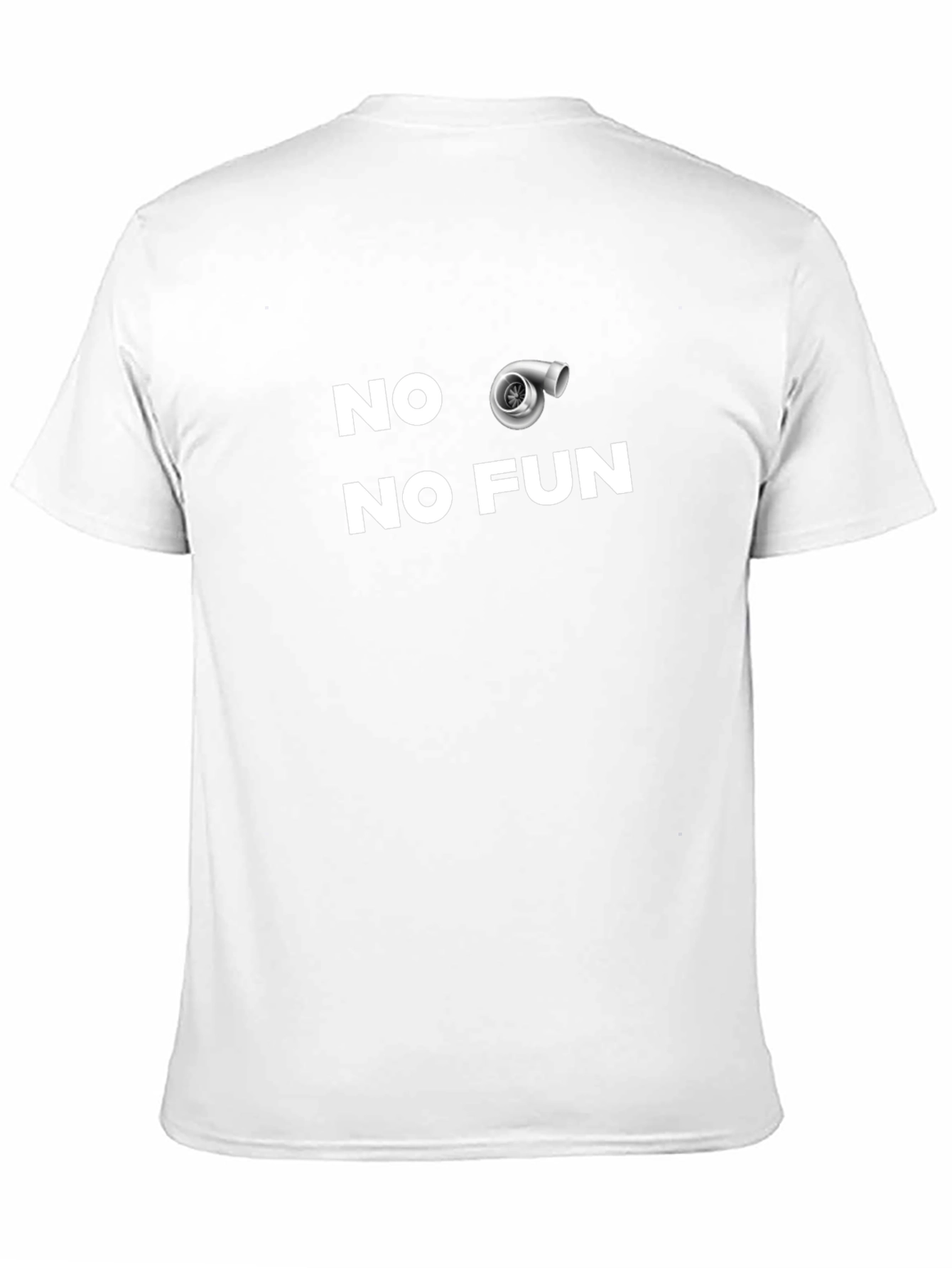 No Turbo No Fun Black T-Shirt