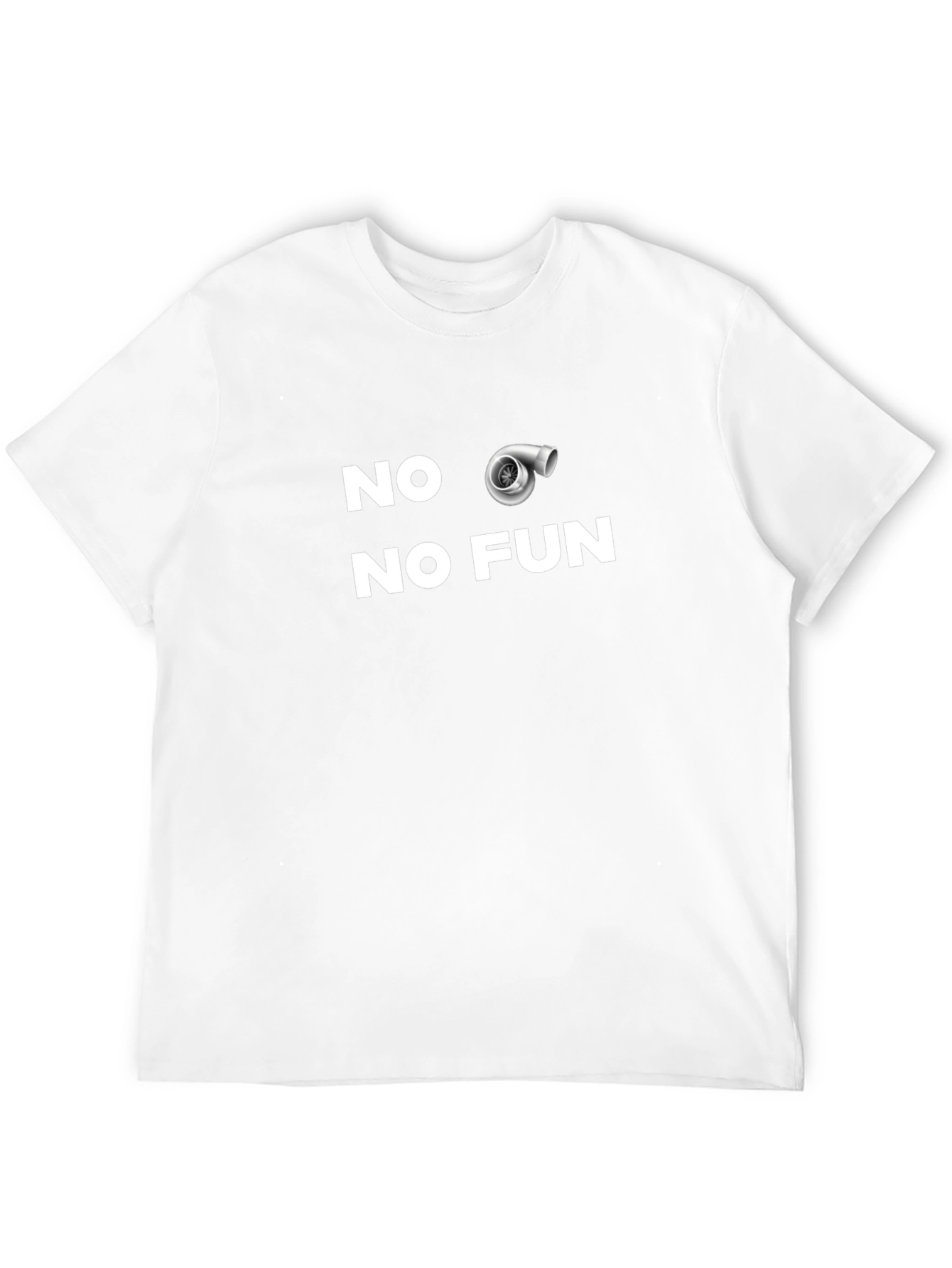 No Turbo No Fun Black T-Shirt