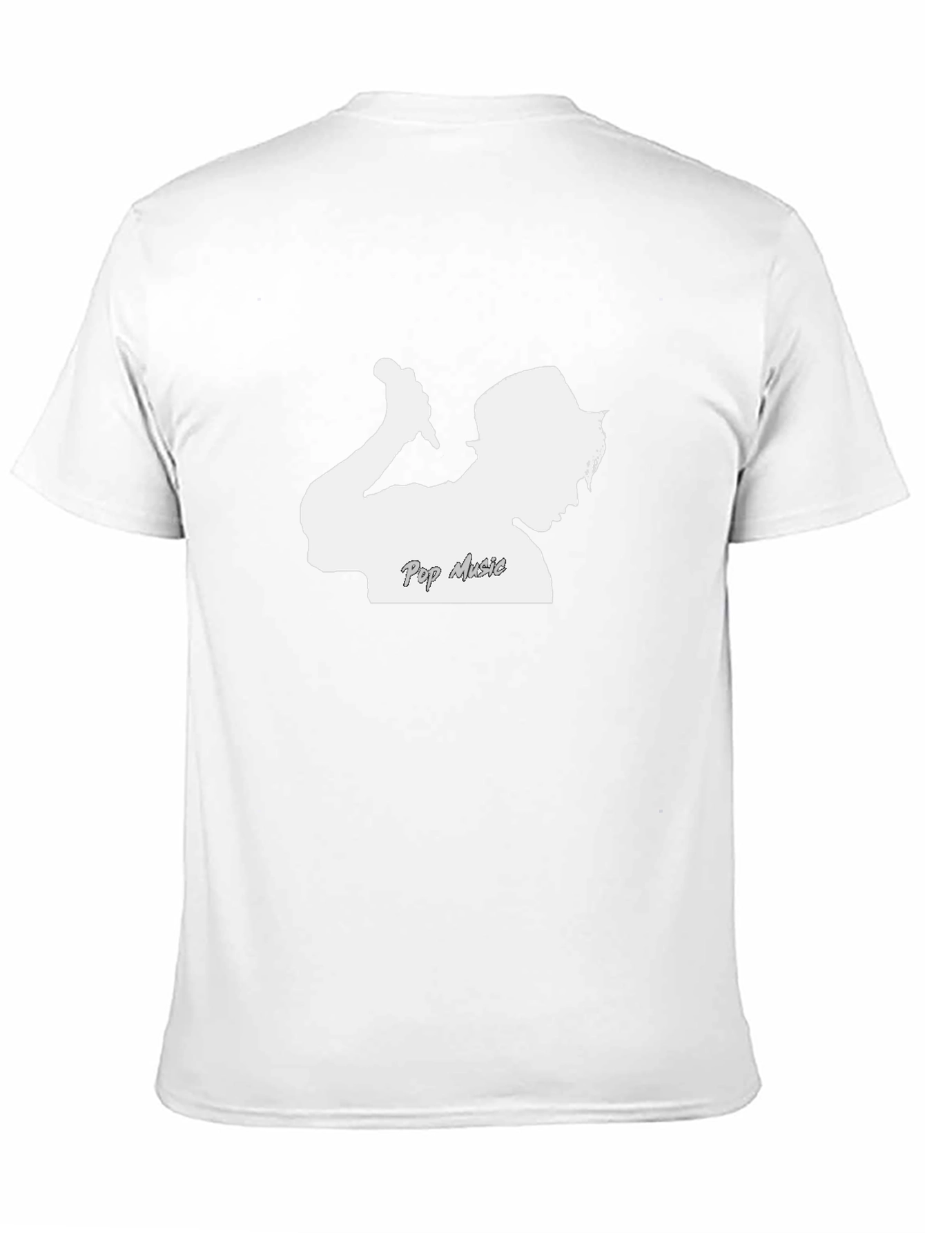 Pop Music T-Shirt - Silhouette Graphic Tee