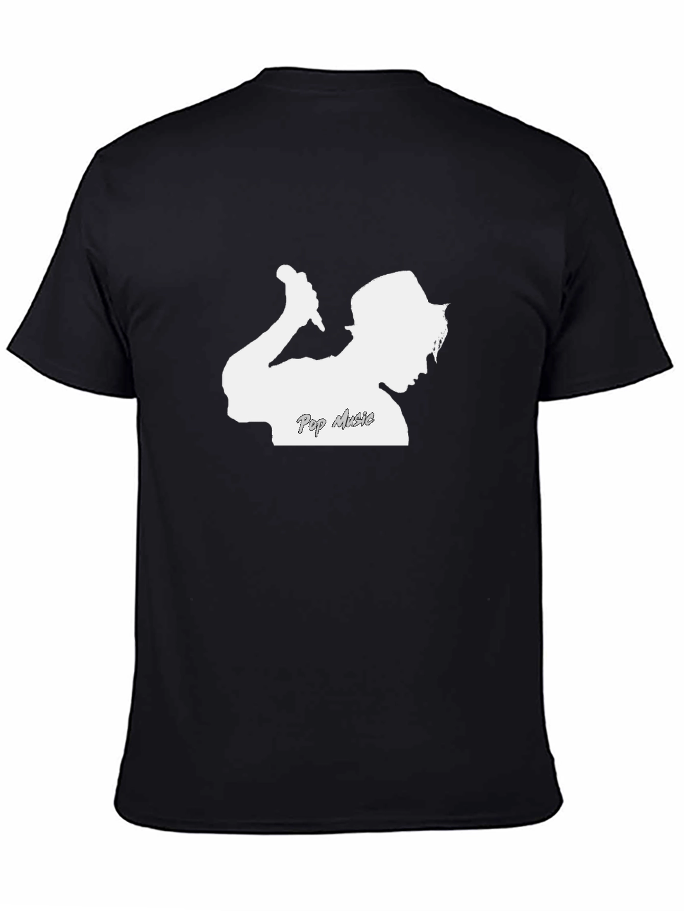 Pop Music T-Shirt - Silhouette Graphic Tee