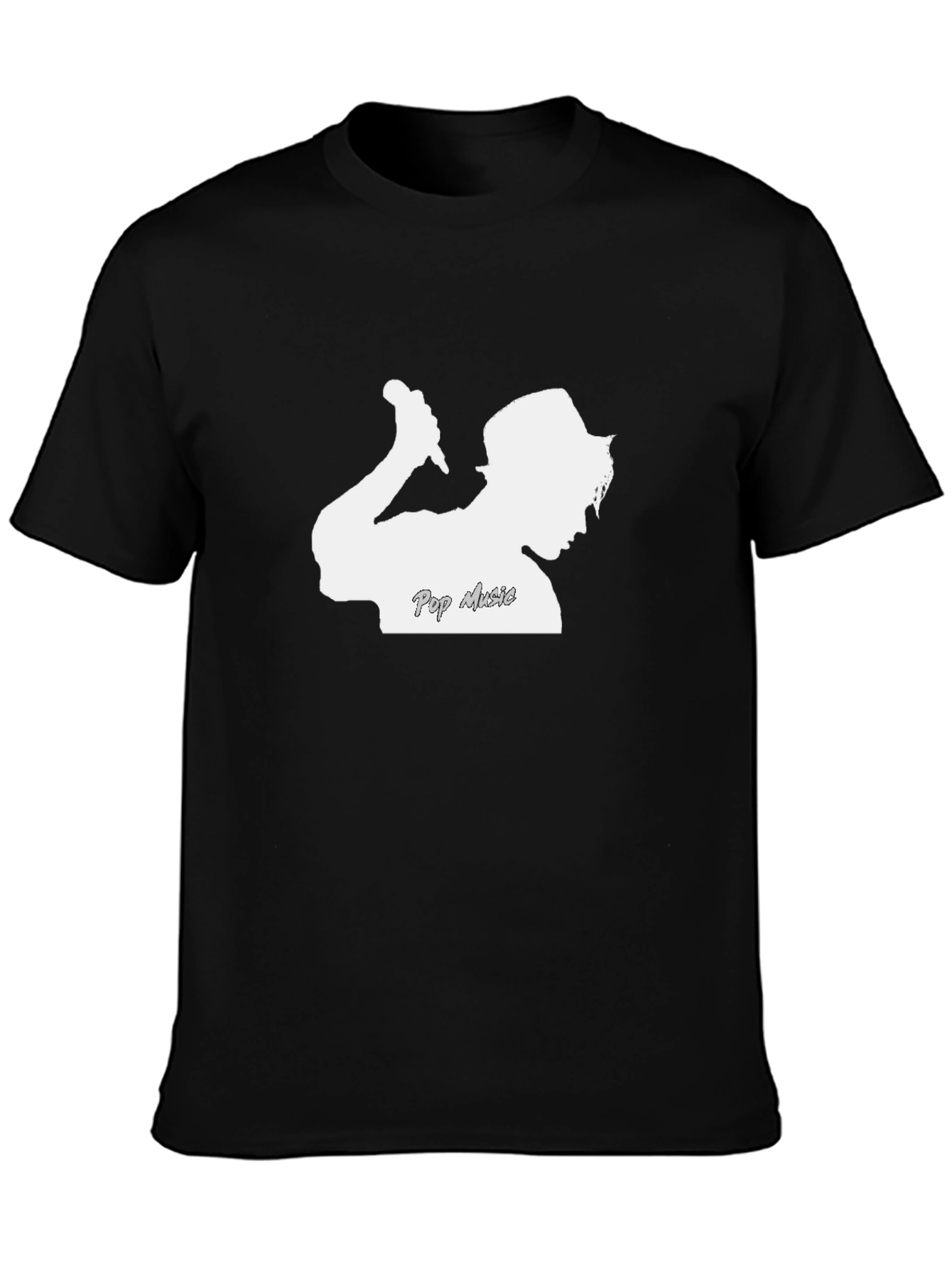Pop Music T-Shirt - Silhouette Graphic Tee
