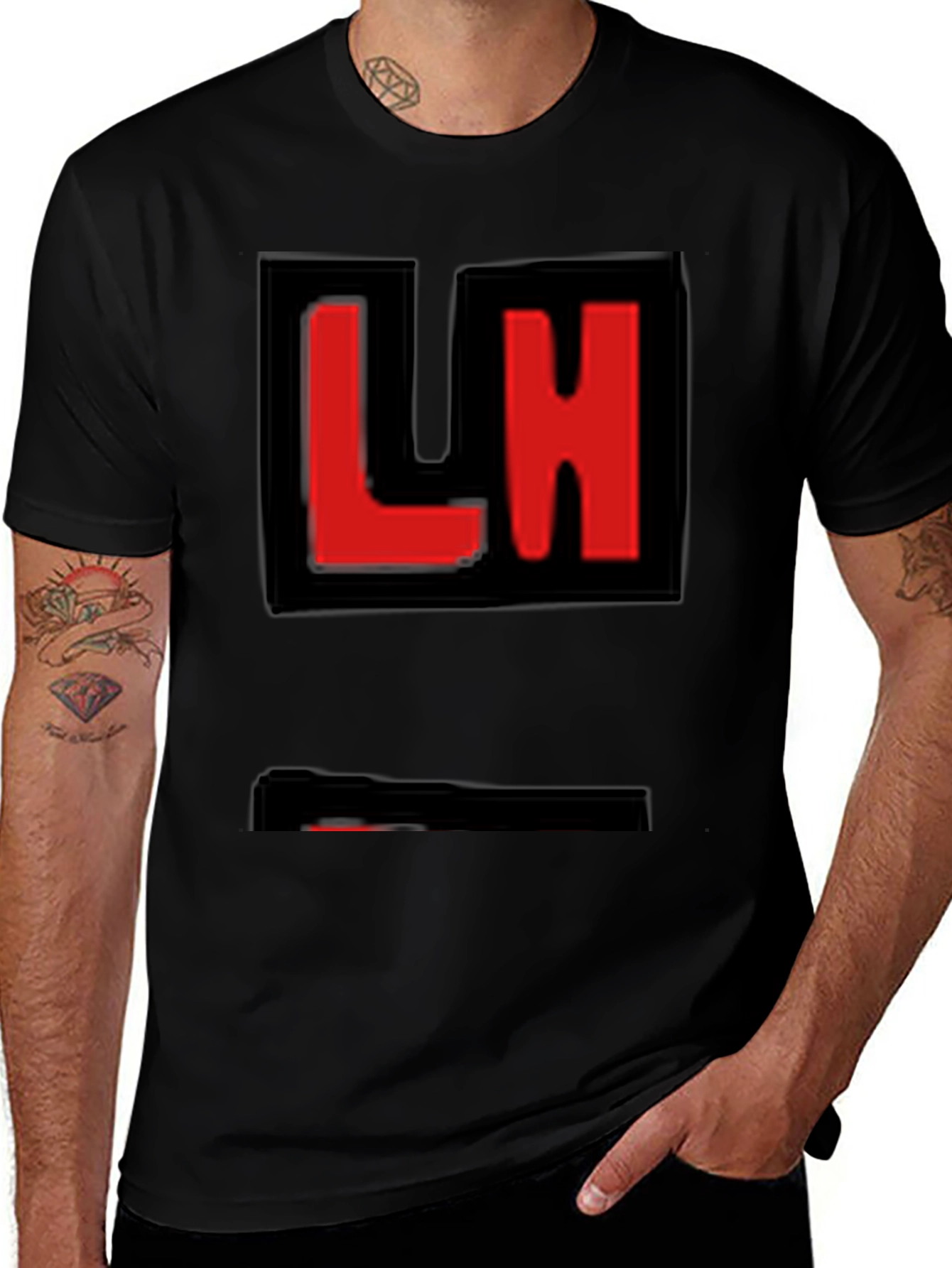 LH Graphic Tee - Mens Black T-Shirt