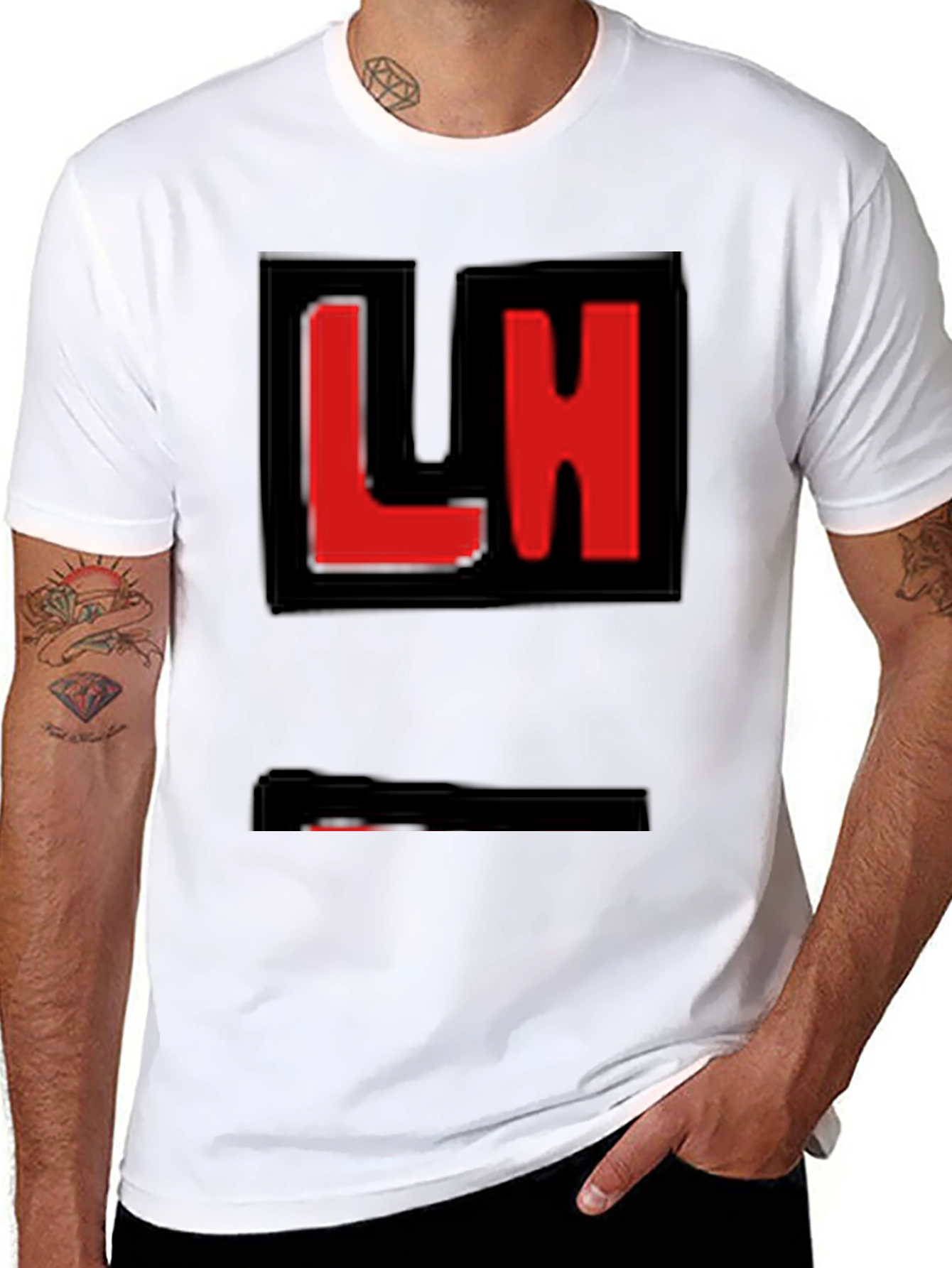 LH Graphic Tee - Mens Black T-Shirt