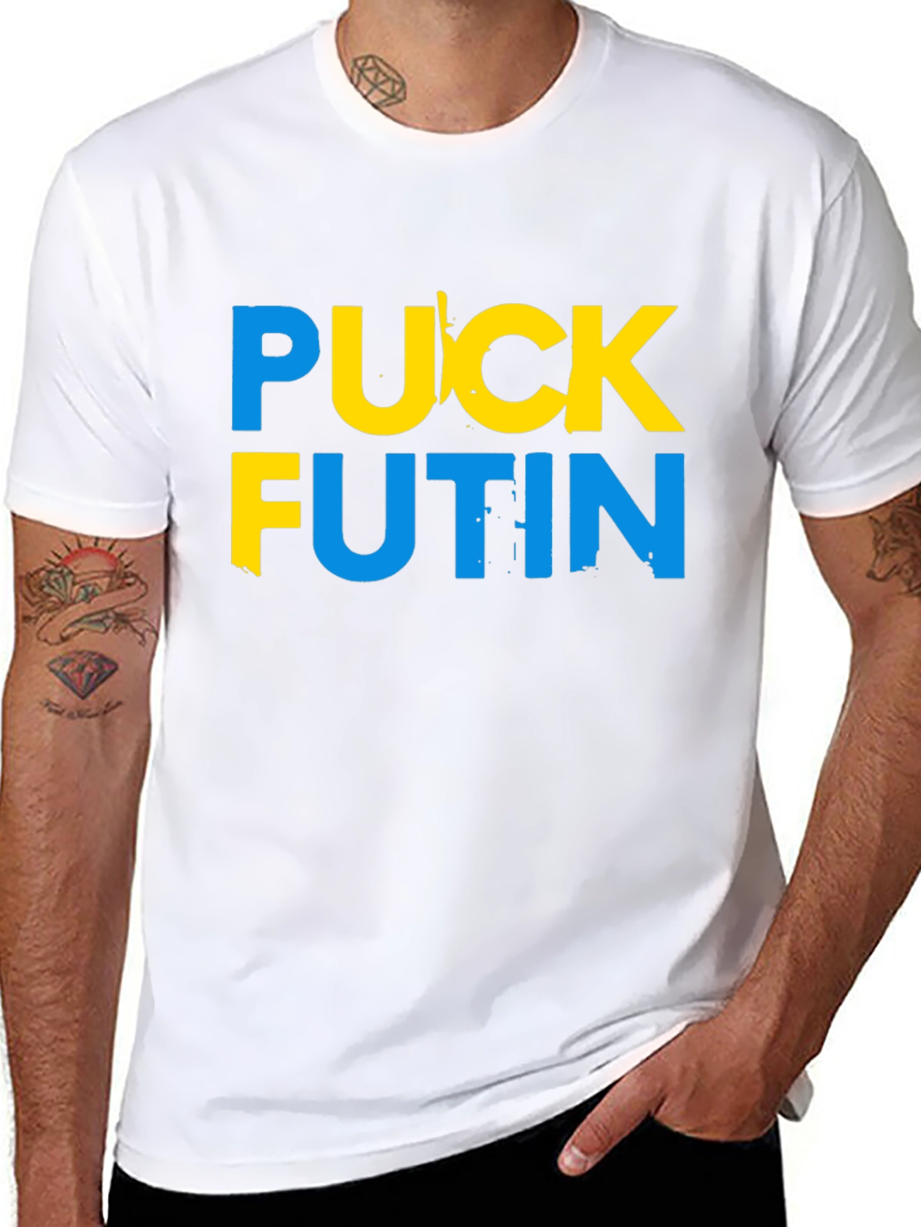 Puck Futin Graphic T-Shirt - Black Tee
