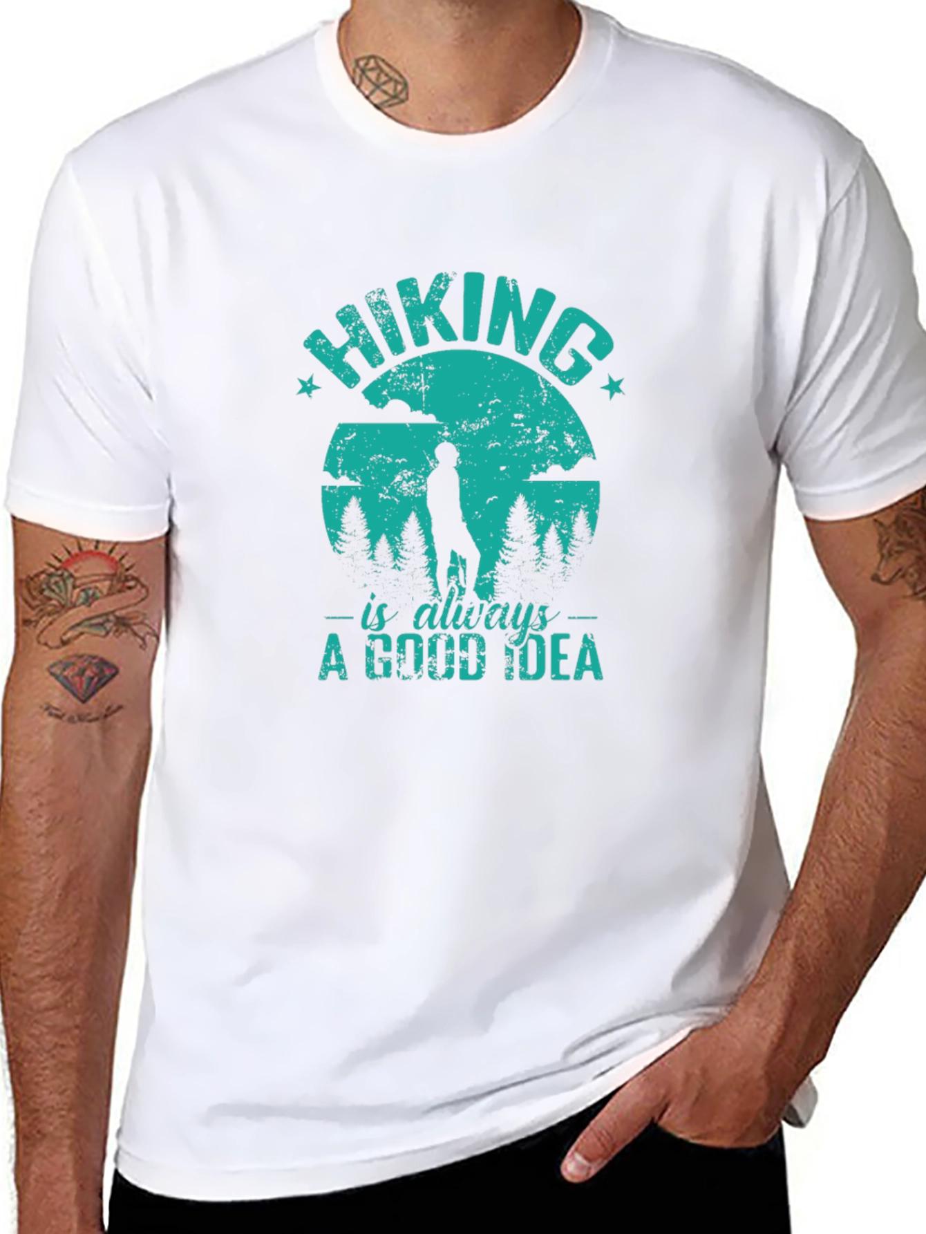 Hiking is Always a Good Idea Graphic T-Shirt