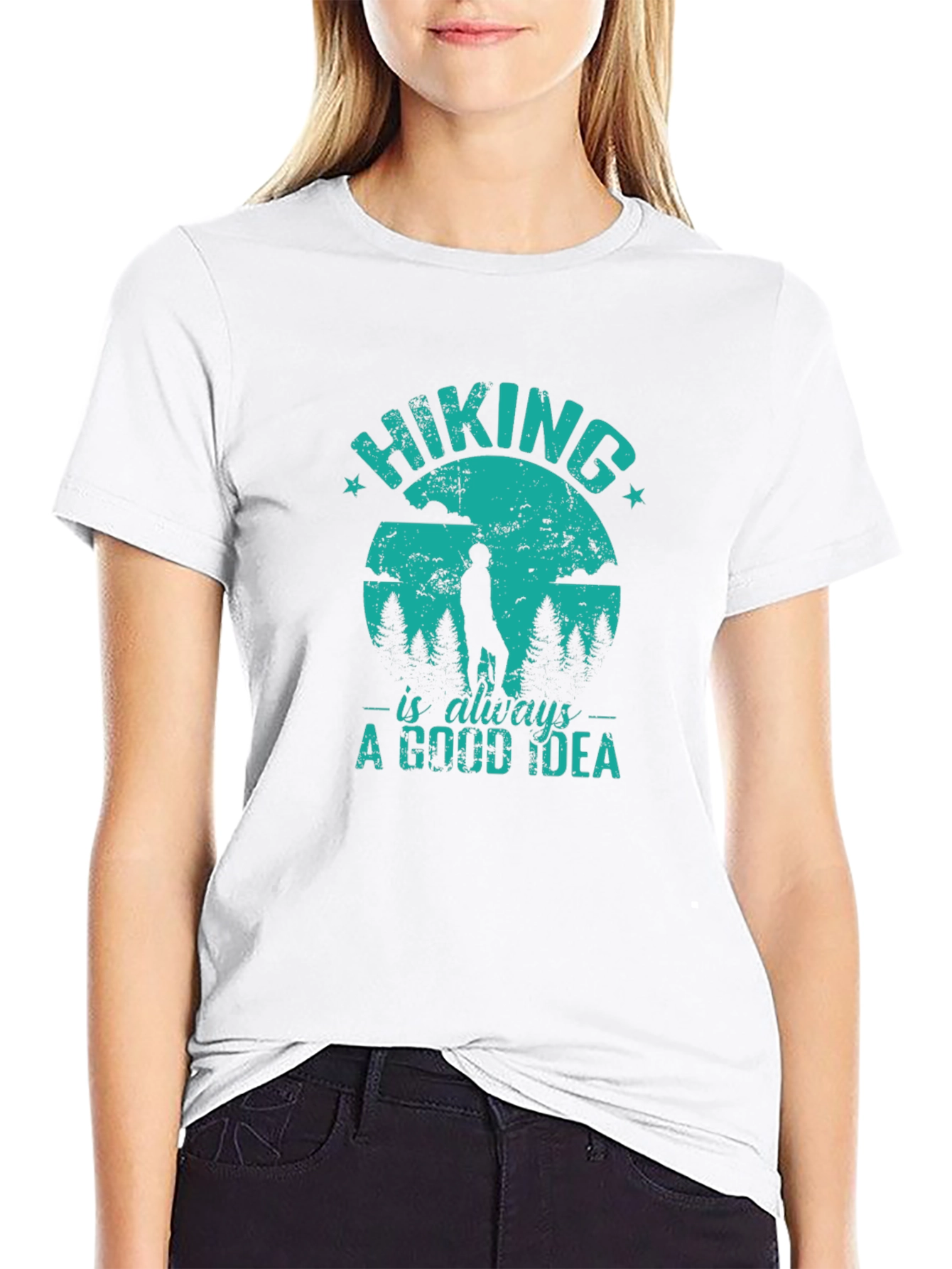Hiking is Always a Good Idea Graphic T-Shirt