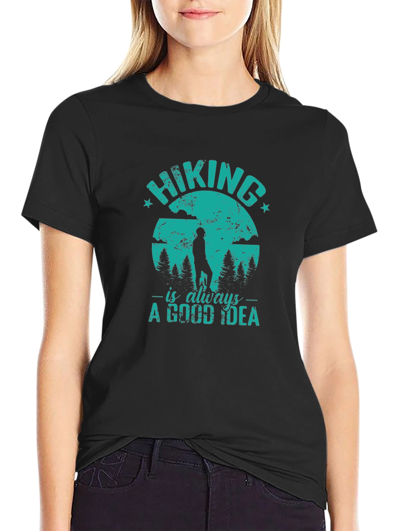 Hiking is Always a Good Idea Graphic T-Shirt