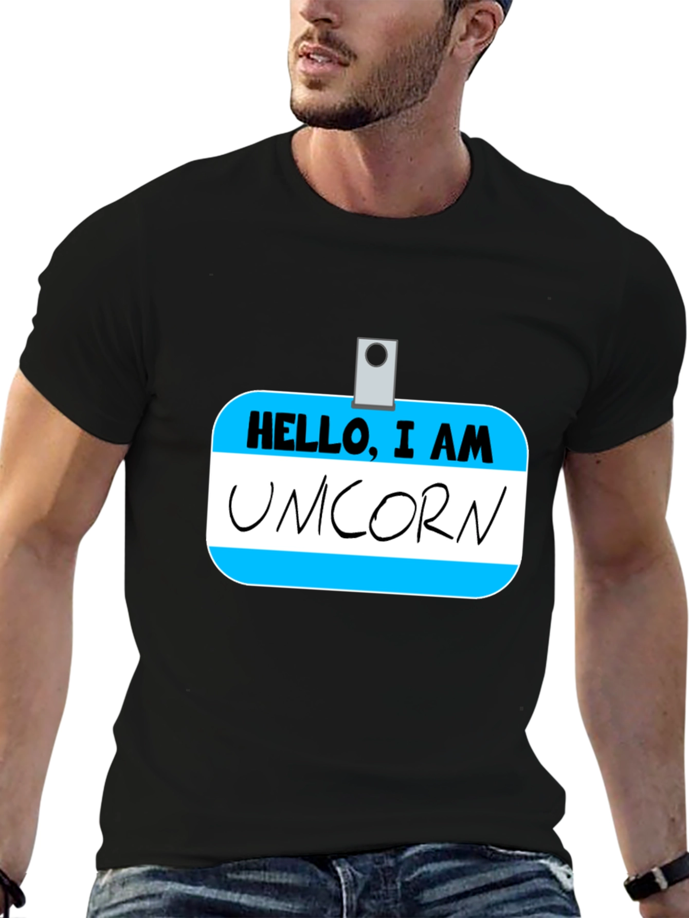 Hello I Am Unicorn Funny T-Shirt