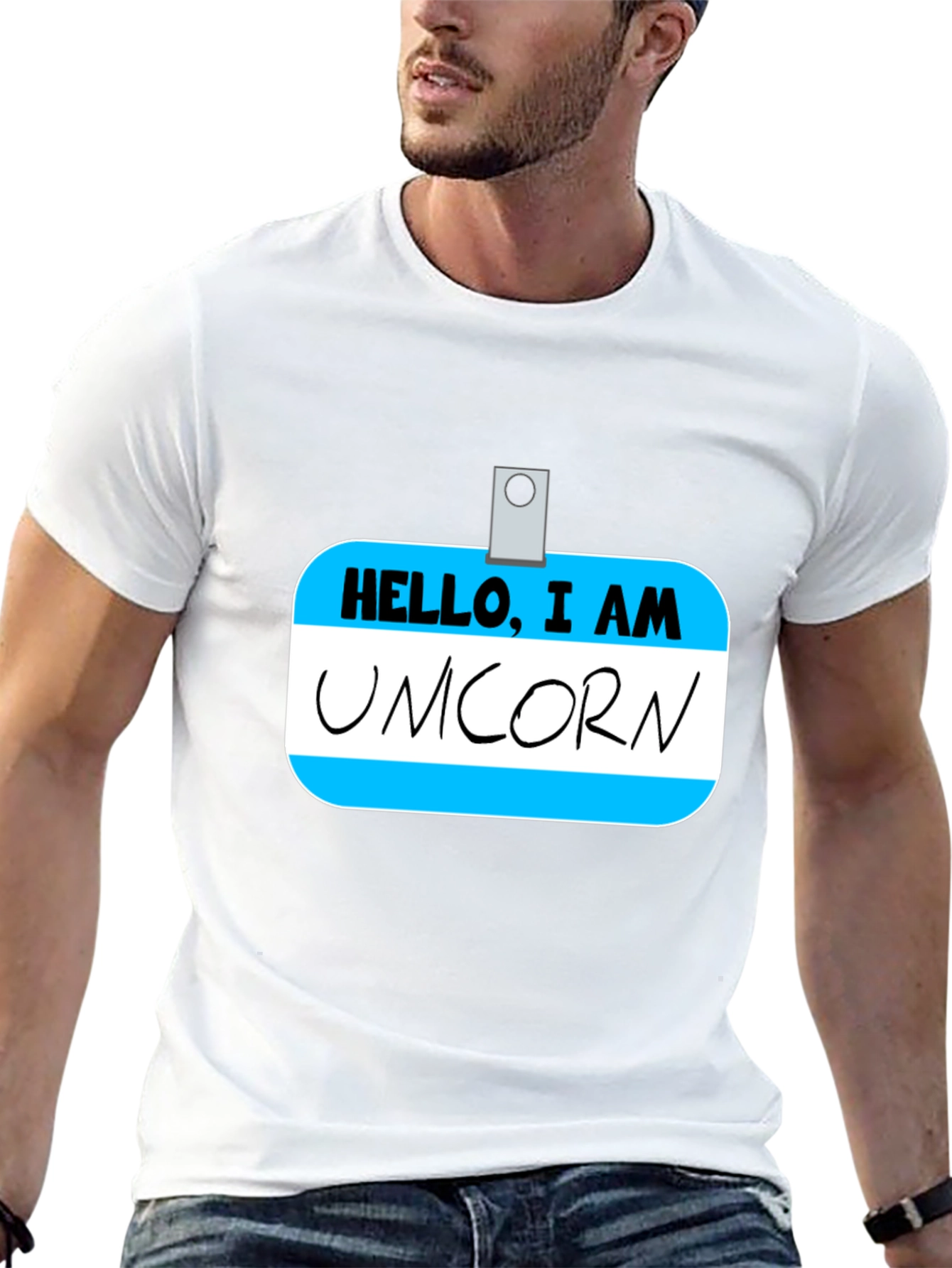Hello I Am Unicorn Funny T-Shirt