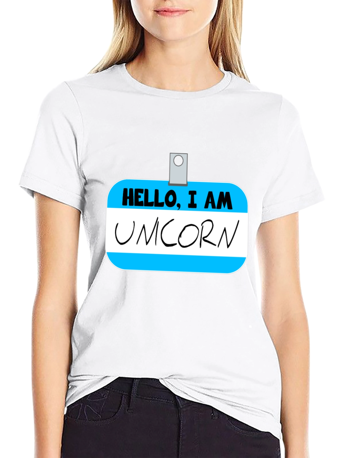 Hello I Am Unicorn Funny T-Shirt