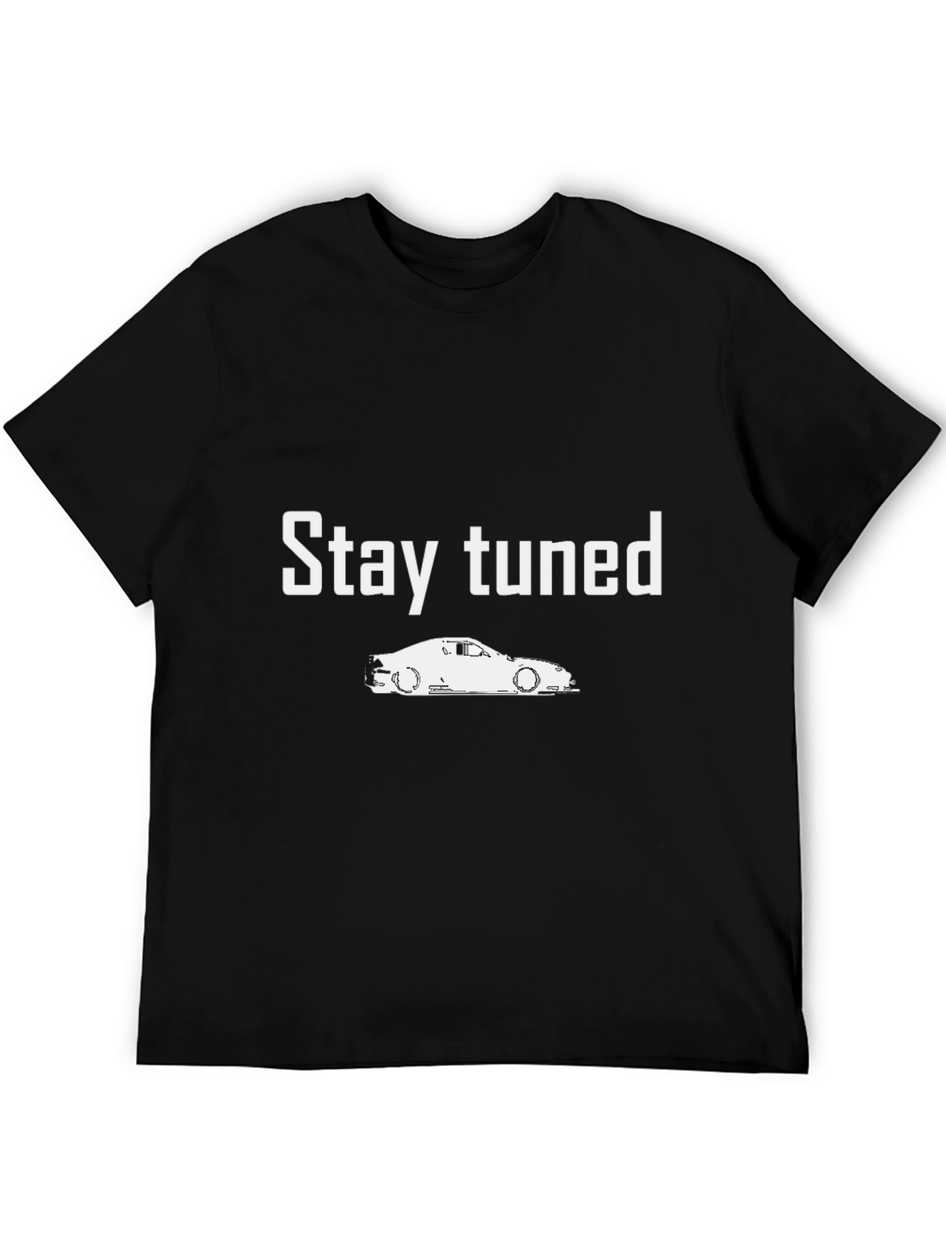 Stay Tuned Car Graphic T-Shirt